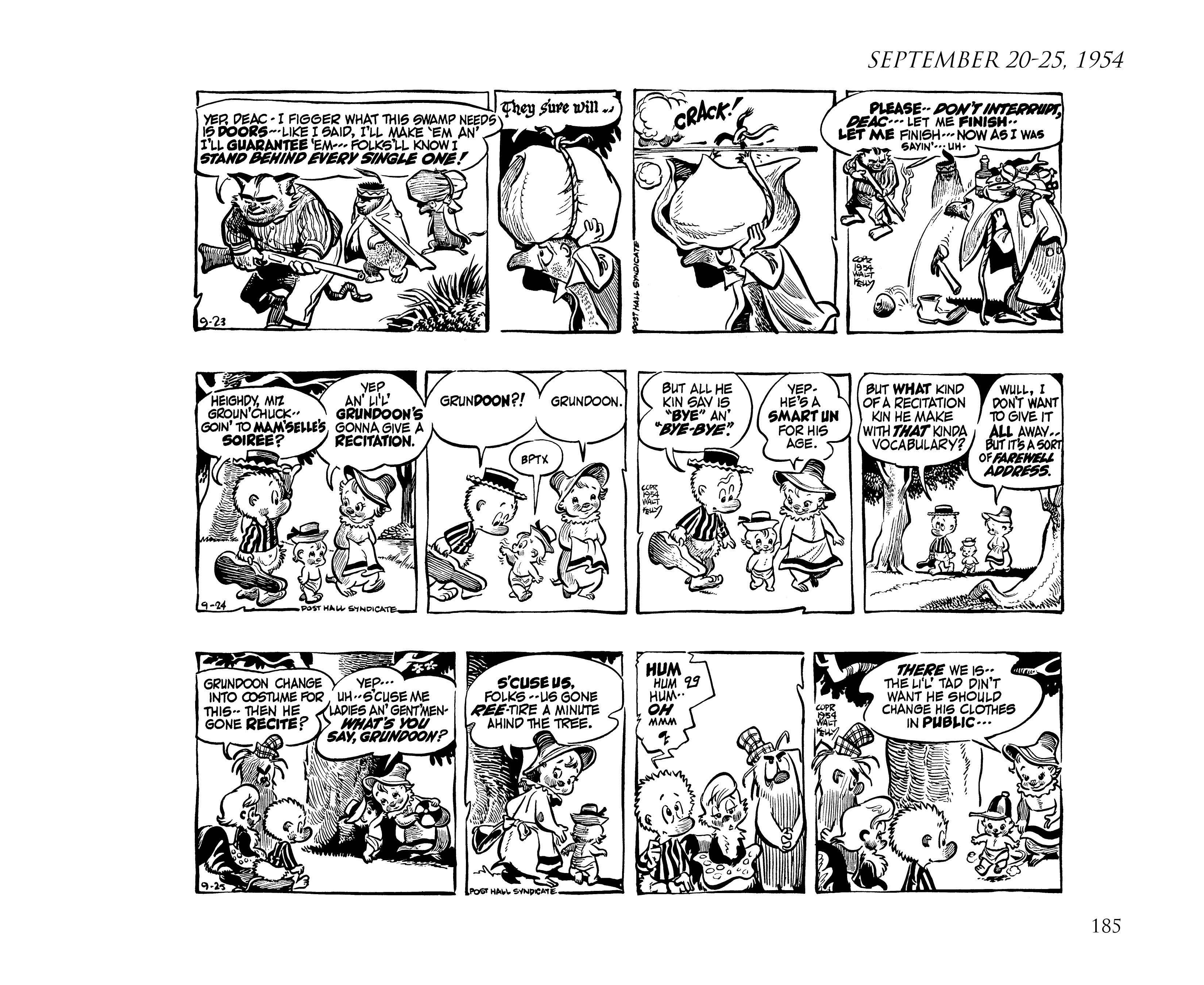 Read online Pogo by Walt Kelly: The Complete Syndicated Comic Strips comic -  Issue # TPB 3 (Part 2) - 97