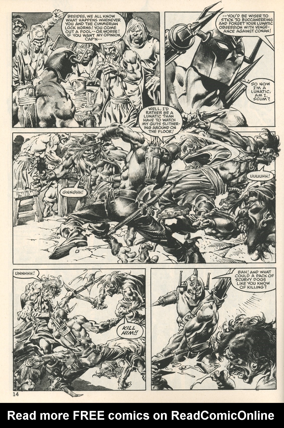 Read online The Savage Sword Of Conan comic -  Issue #107 - 14