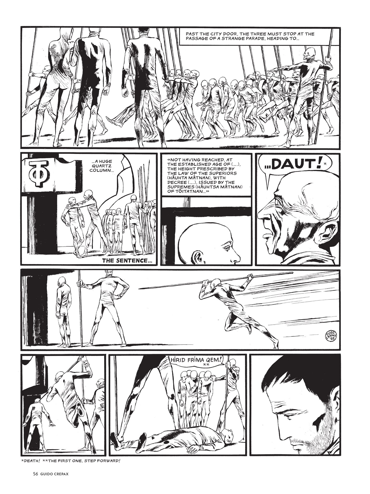 Read online The Complete Crepax comic -  Issue # TPB 1 - 56