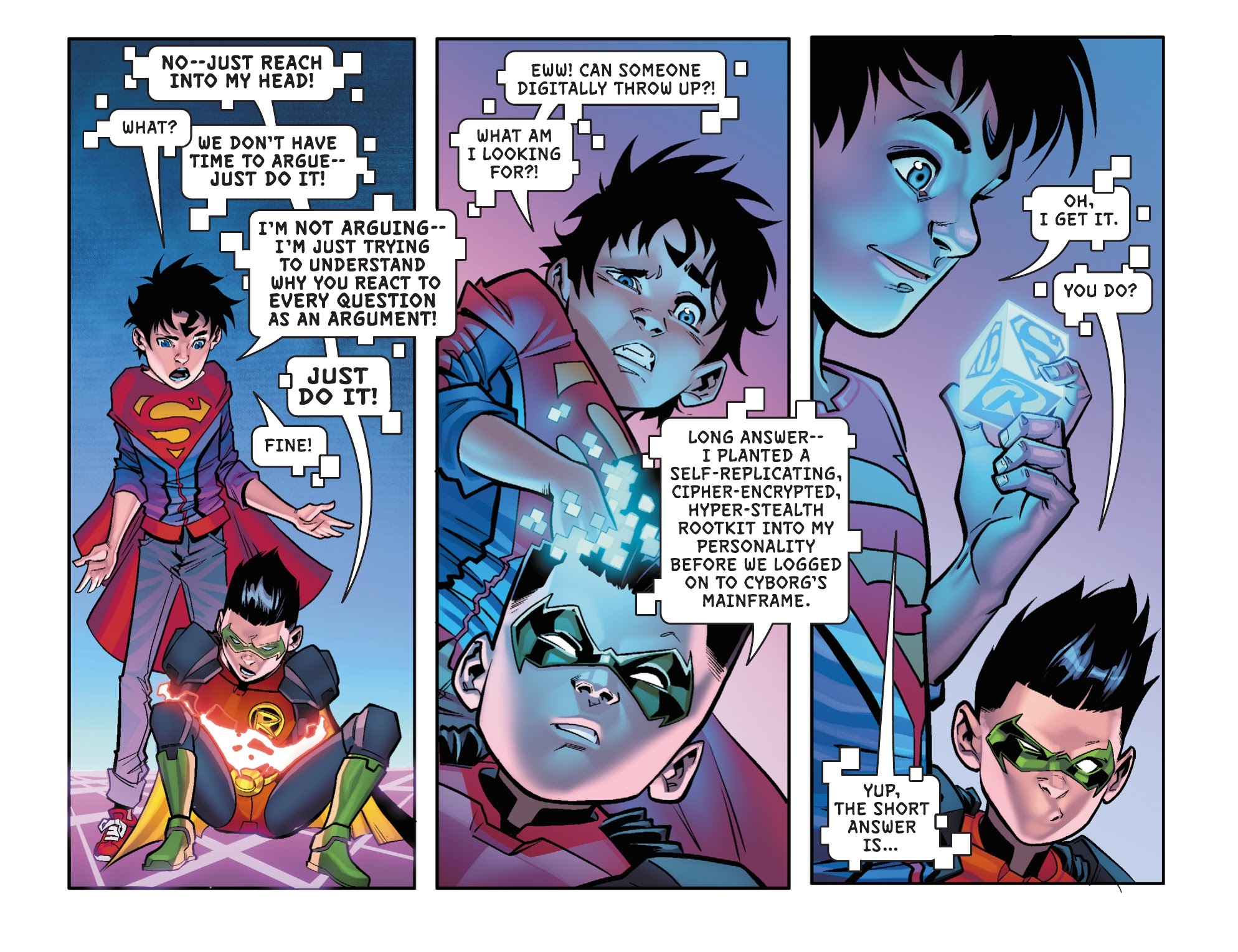 Read online Challenge of the Super Sons comic -  Issue #8 - 17
