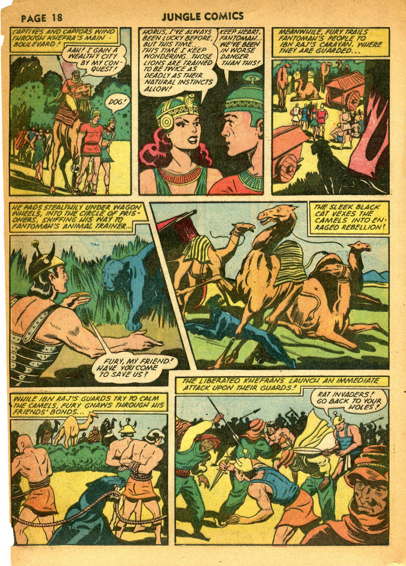 Read online Jungle Comics comic -  Issue #35 - 20