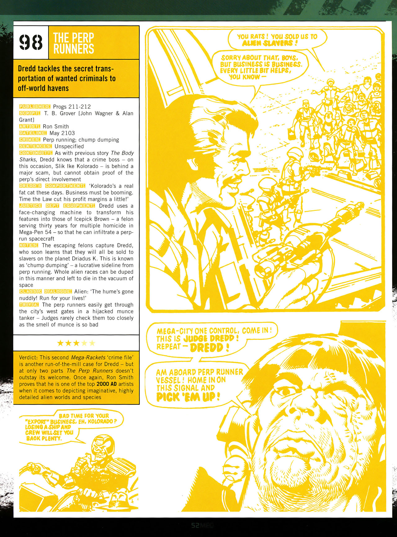 Read online Judge Dredd Megazine (Vol. 5) comic -  Issue #255 - 49