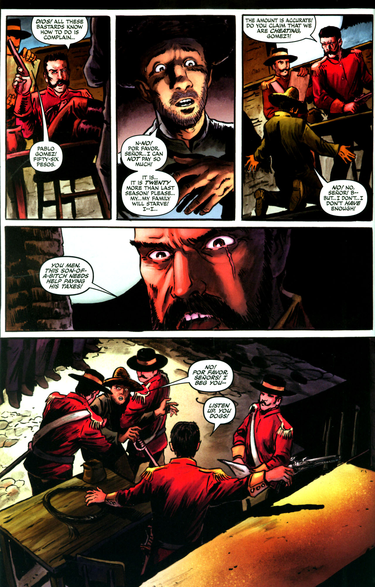 Read online Zorro (2008) comic -  Issue #3 - 4