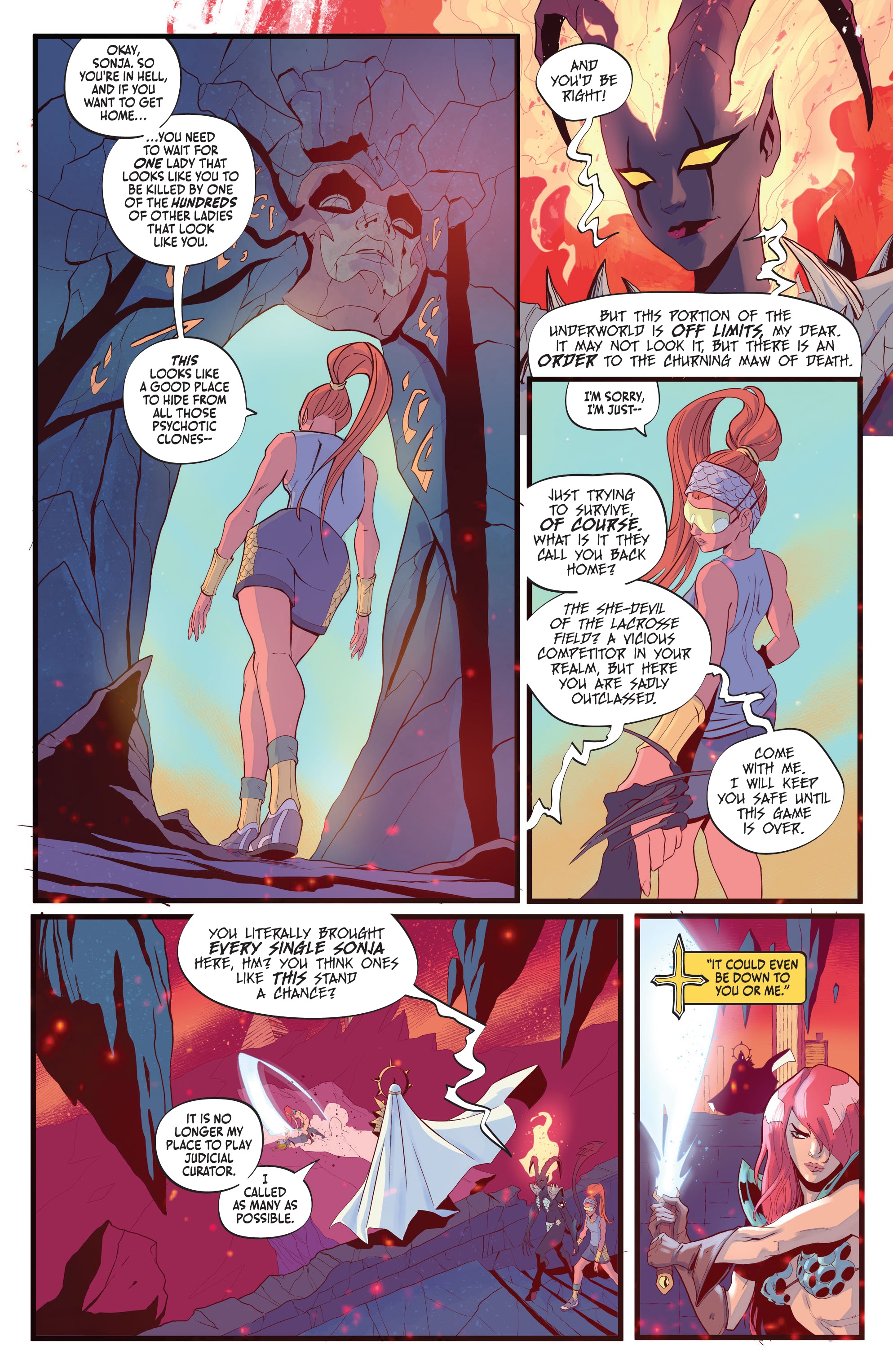 Read online Sonjaversal comic -  Issue #3 - 12