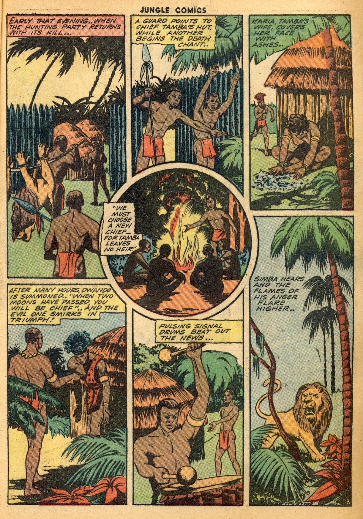 Read online Jungle Comics comic -  Issue #51 - 17