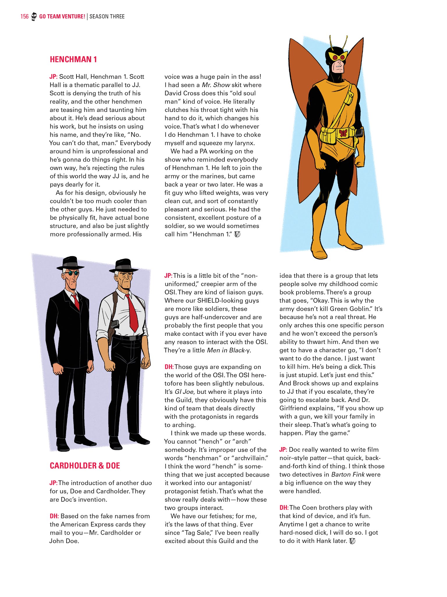 Read online Go Team Venture!: The Art and Making of The Venture Bros. comic -  Issue # TPB (Part 2) - 55