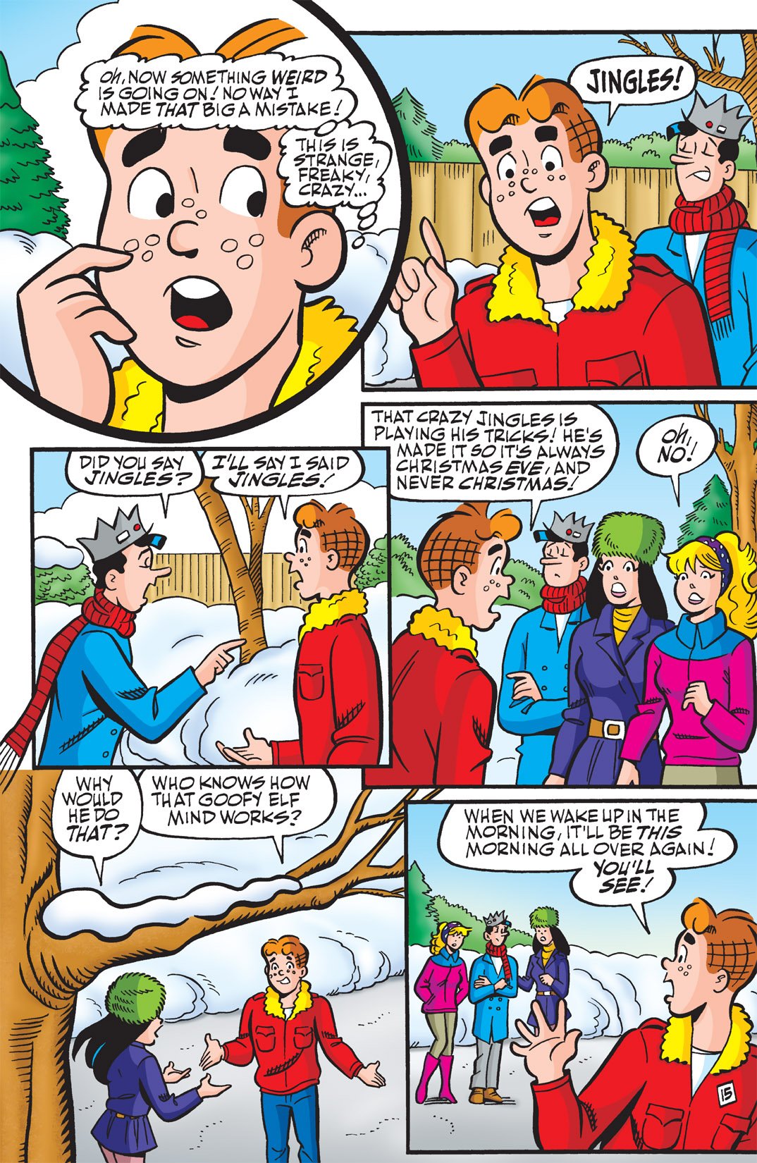 Read online Archie (1960) comic -  Issue #615 - 16