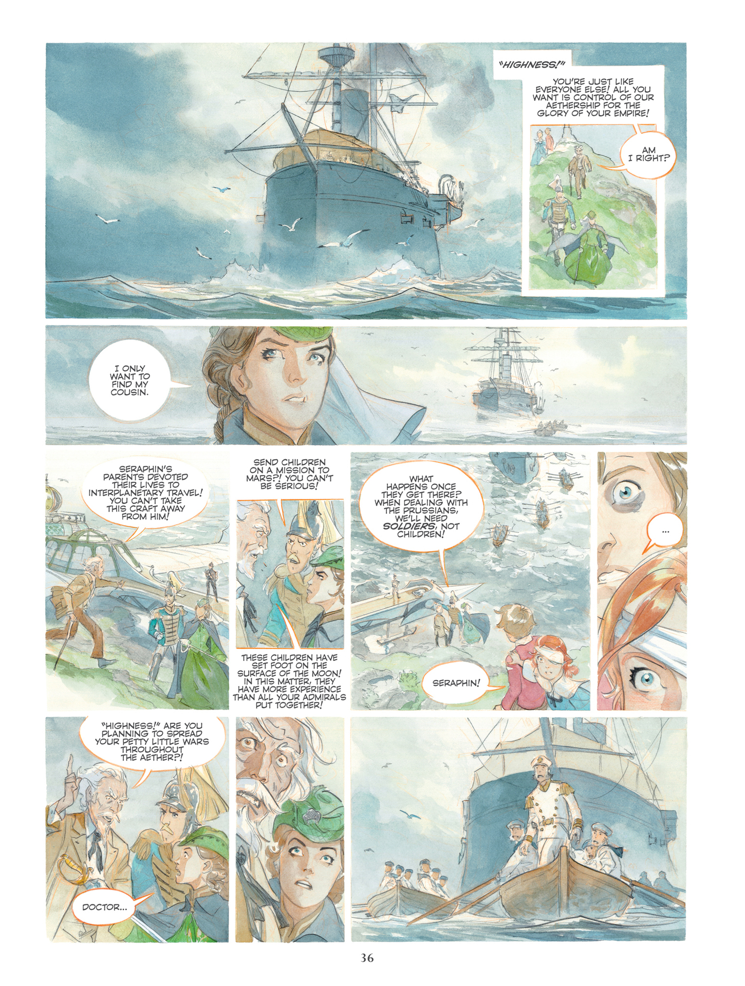 Read online Castle In the Stars: The Space Race of 1869 comic -  Issue #Castle In the Stars TPB The Knights of Mars - 39