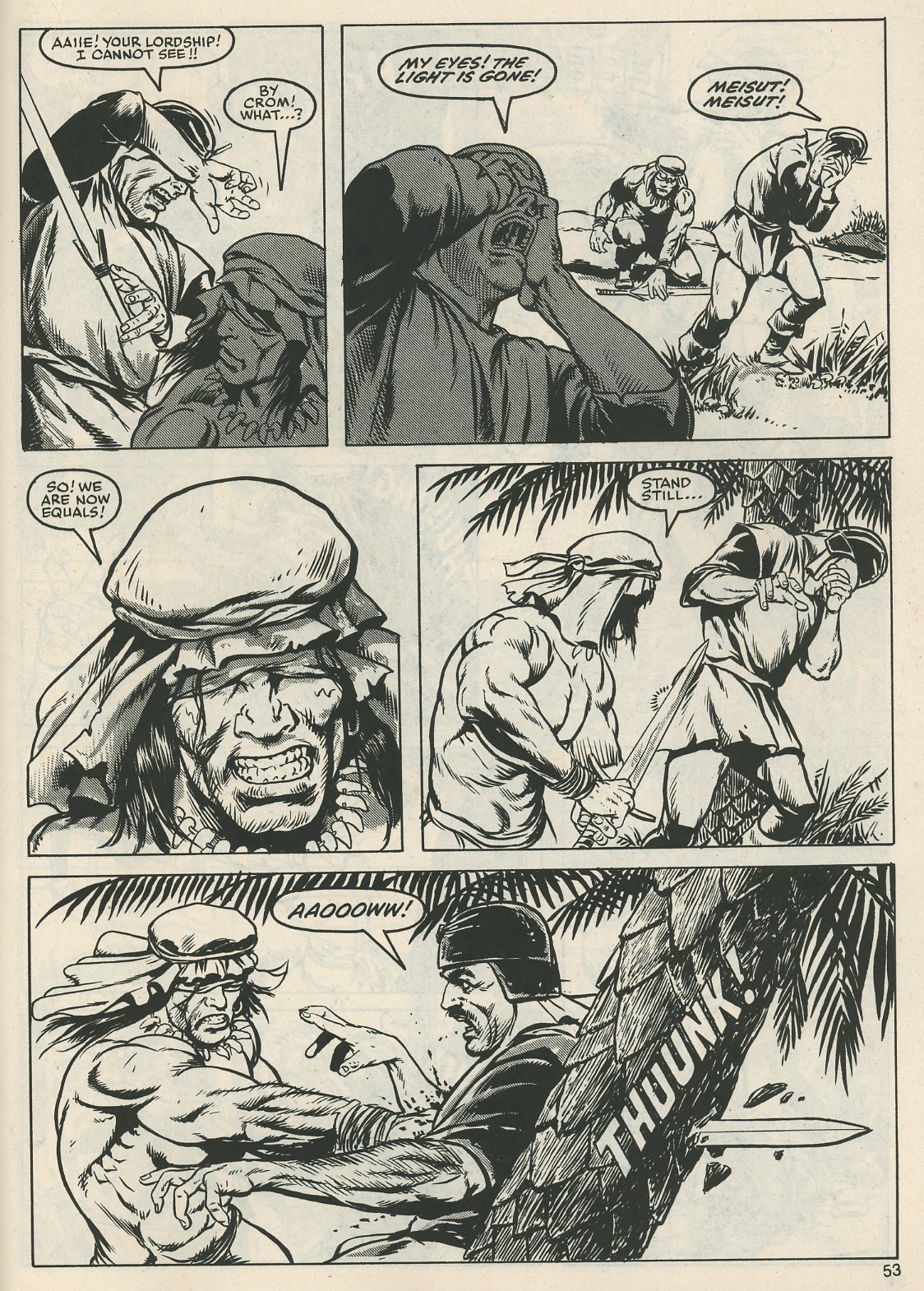 Read online The Savage Sword Of Conan comic -  Issue #117 - 51