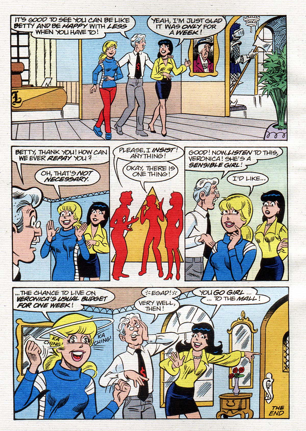 Read online Betty and Veronica Digest Magazine comic -  Issue #143 - 7