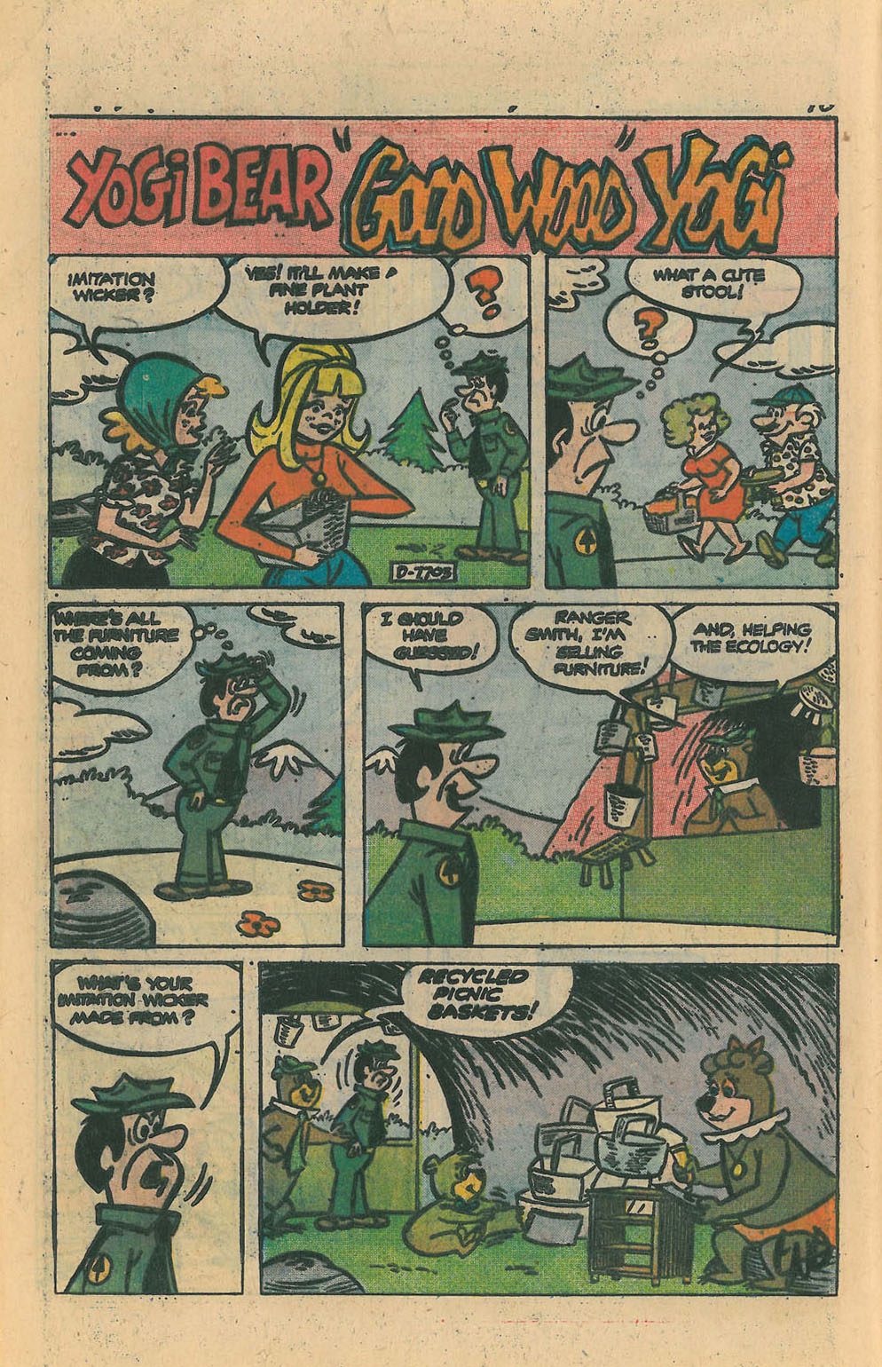 Read online Yogi Bear (1970) comic -  Issue #33 - 12