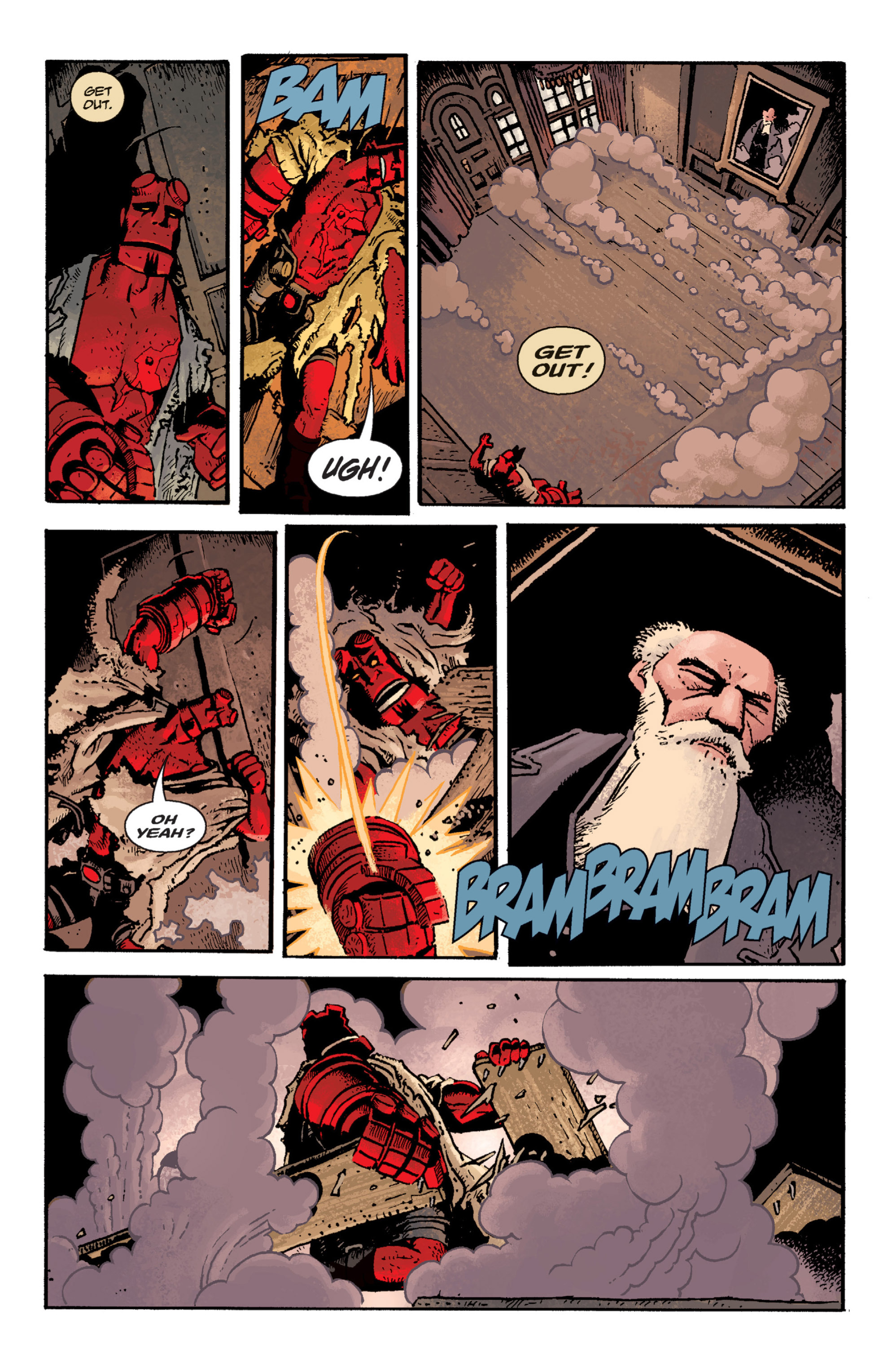 Read online Hellboy comic -  Issue #11 - 57