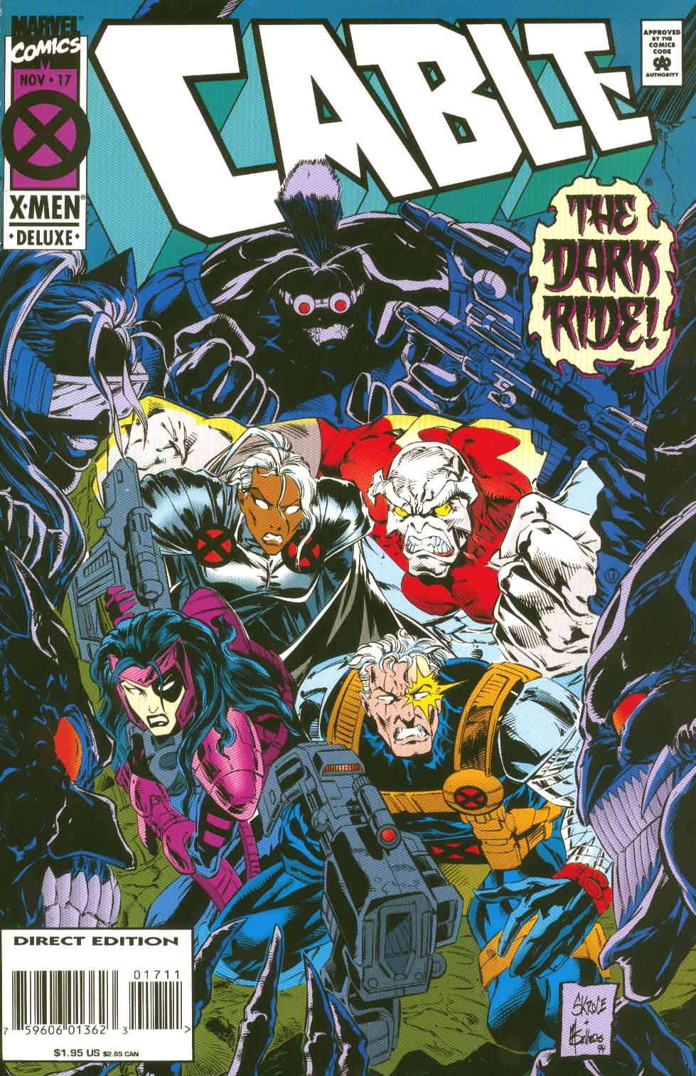 Read online Cable (1993) comic -  Issue #17 - 1