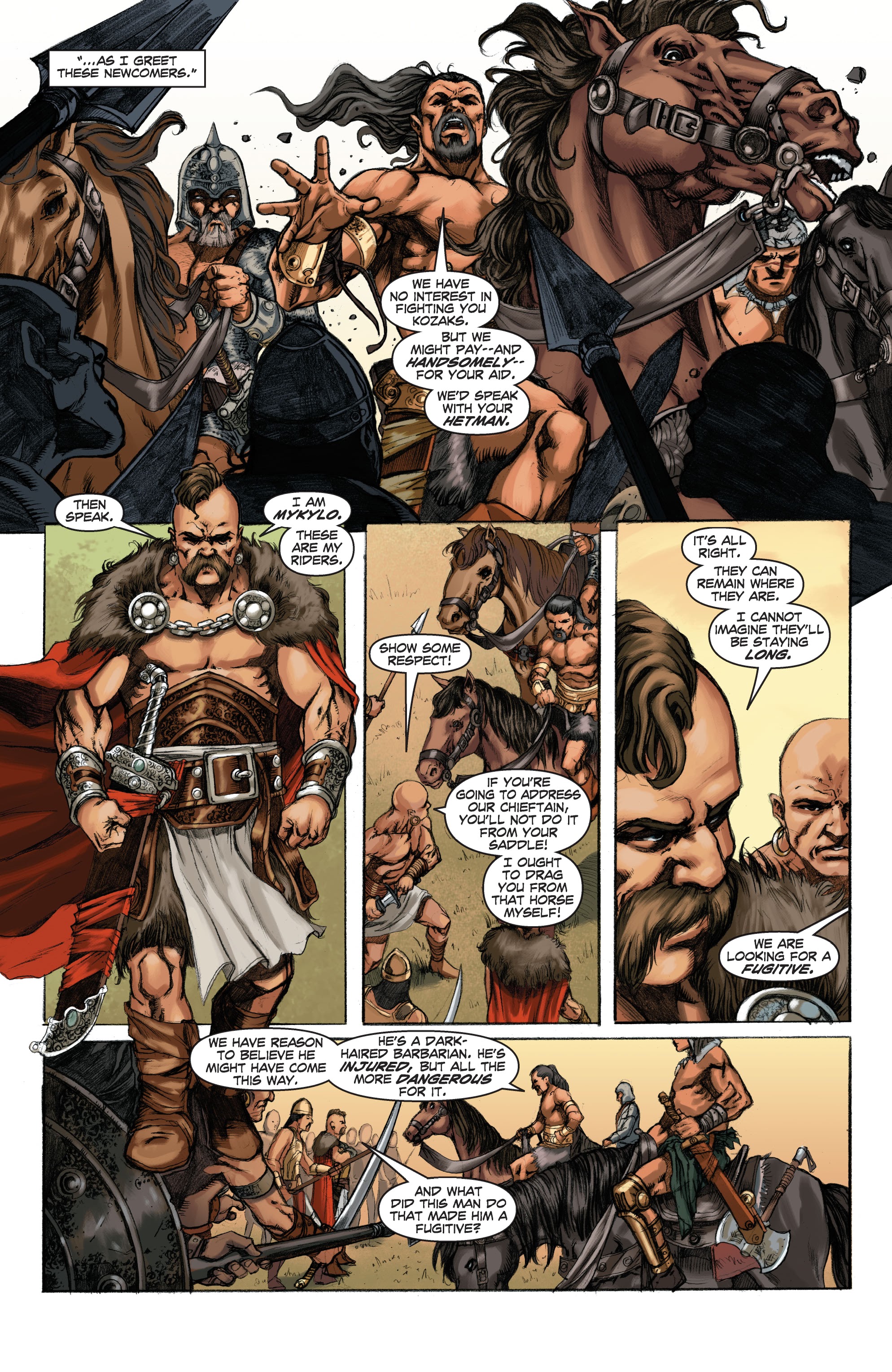 Read online Conan Chronicles Epic Collection comic -  Issue # TPB Blood In His Wake (Part 2) - 51