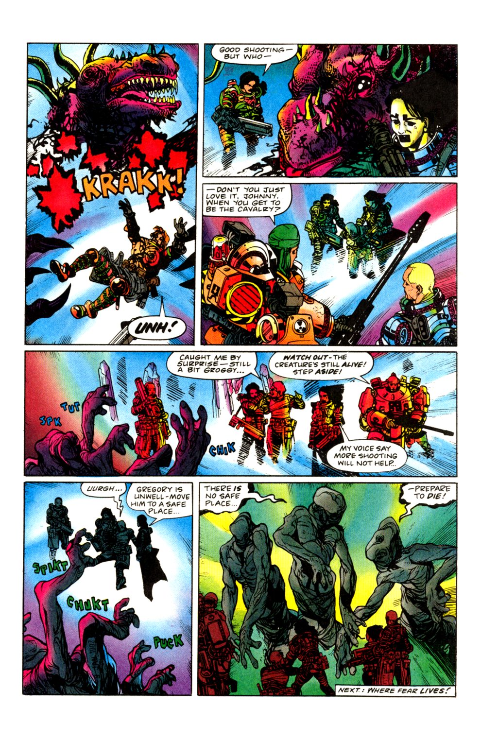Read online Warheads comic -  Issue #1 - 22