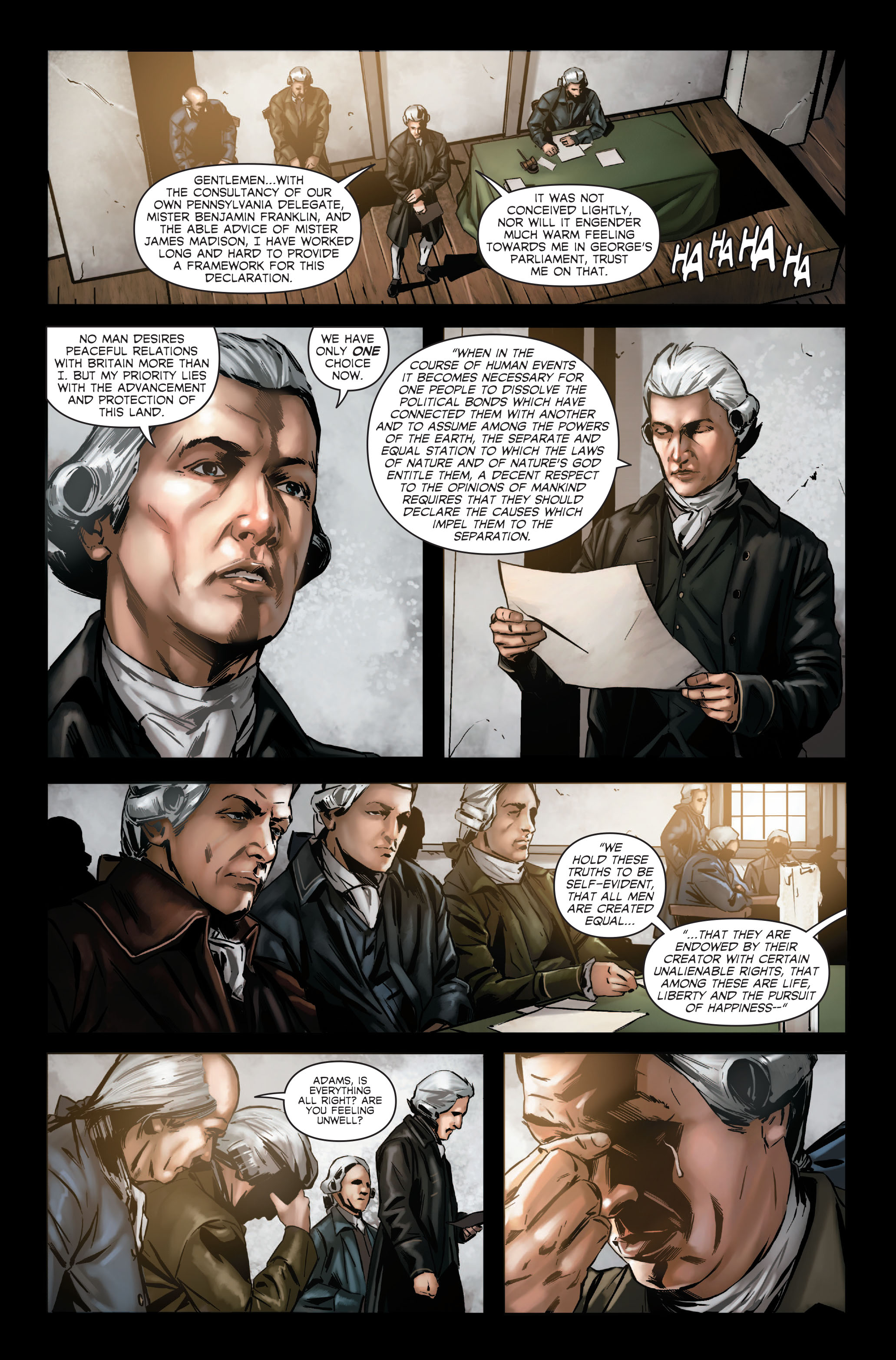 Captain America Theater of War: Ghosts of My Country Full Page 5