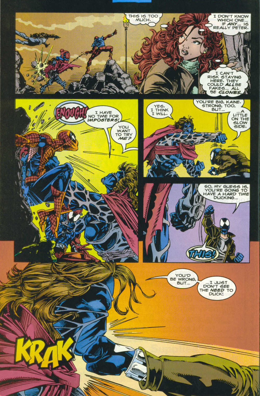 Read online Spider-Man (1990) comic -  Issue #58 - Spider, Spider, Who's Got The Spider - 19