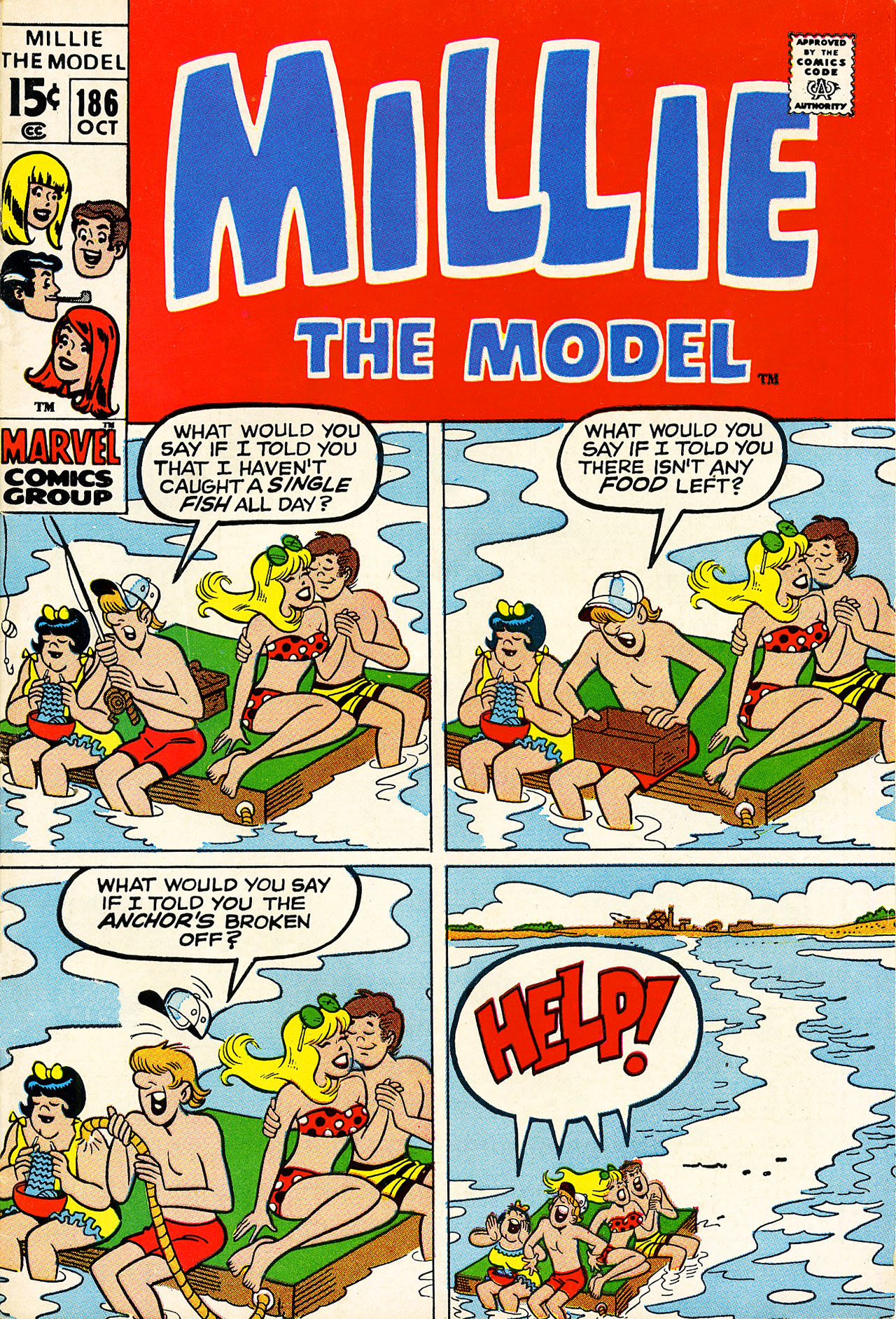 Read online Millie the Model comic -  Issue #186 - 1