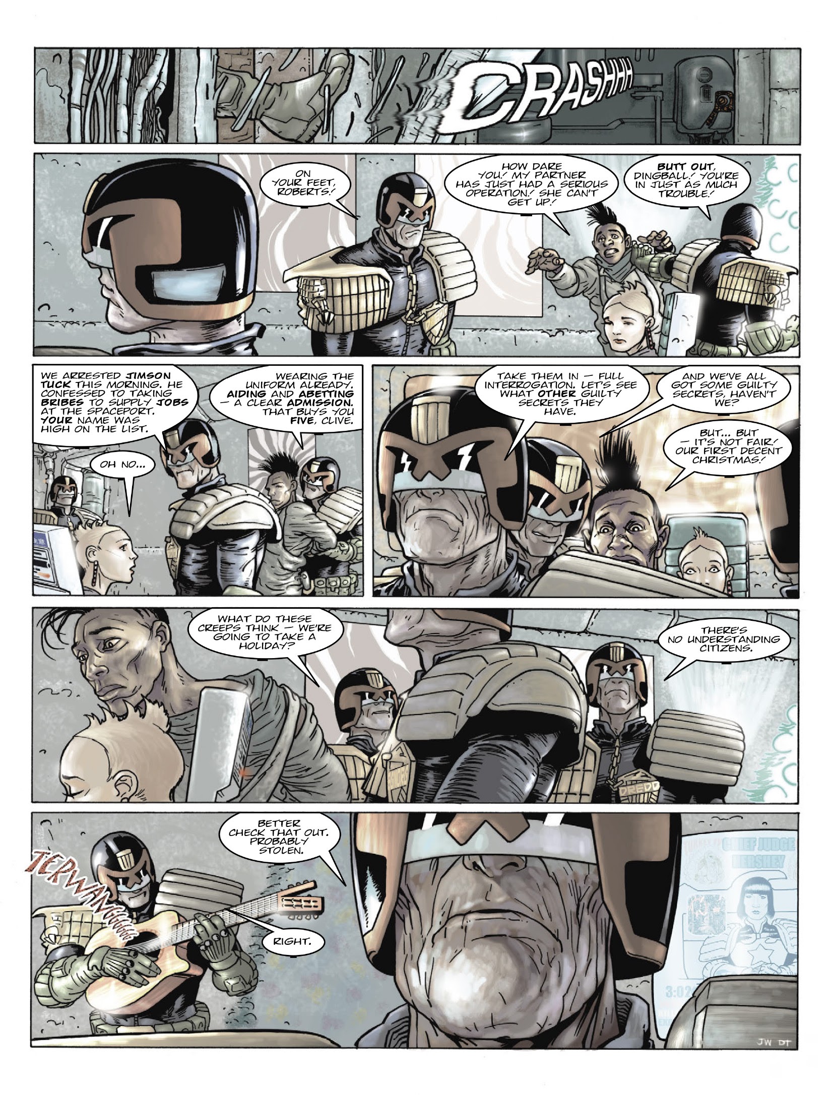 Read online Judge Dredd Megazine (Vol. 5) comic -  Issue #439 - 104