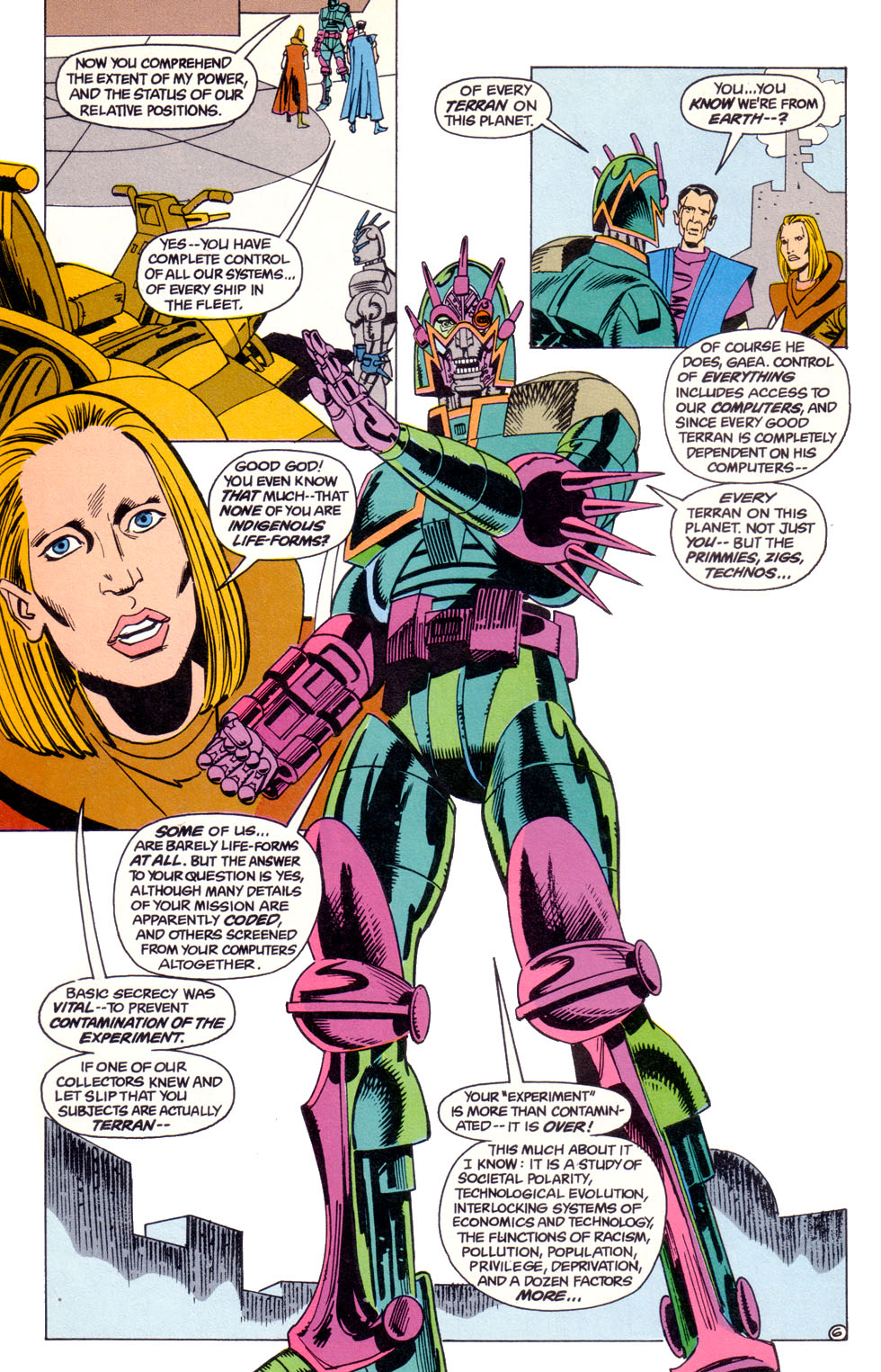 Read online Electric Warrior comic -  Issue #18 - 8