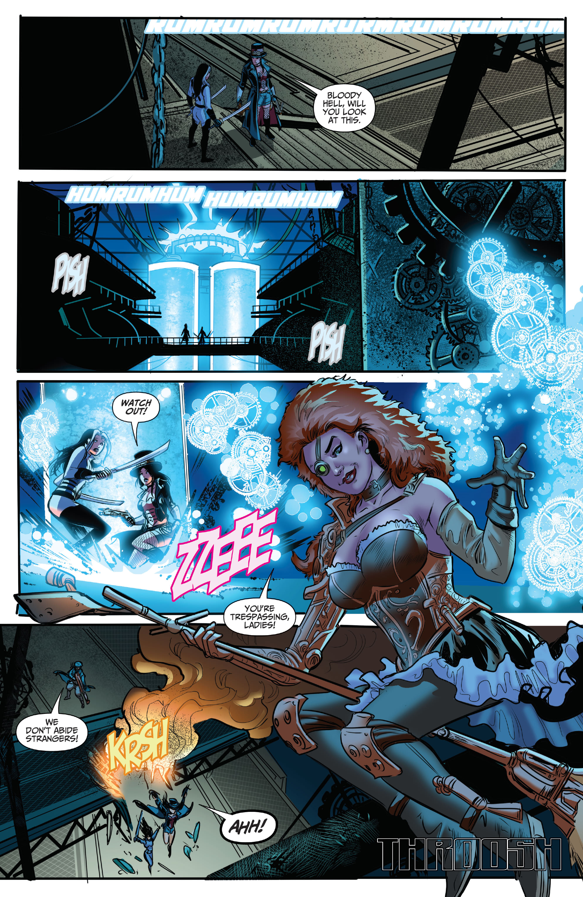 Read online Van Helsing: Steampunk comic -  Issue # Full - 25