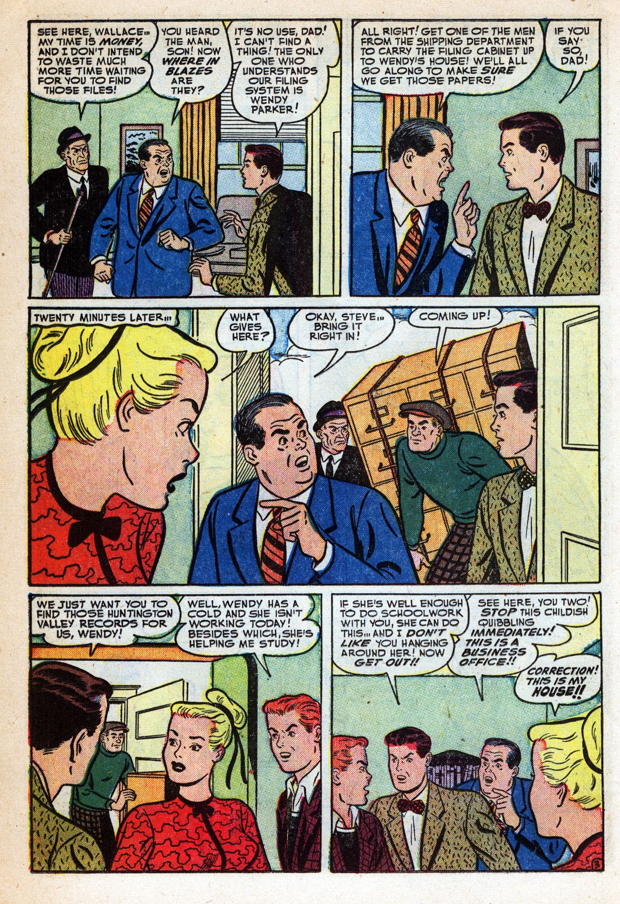 Read online Patsy and her Pals comic -  Issue #8 - 22