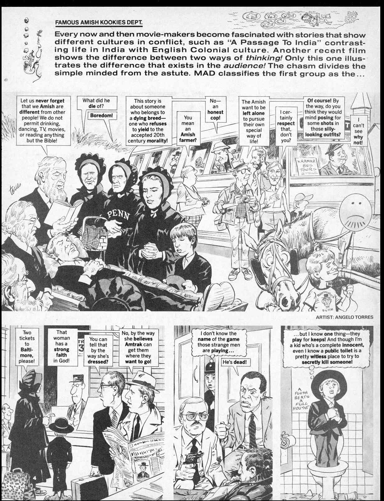 Read online MAD comic -  Issue #257 - 6