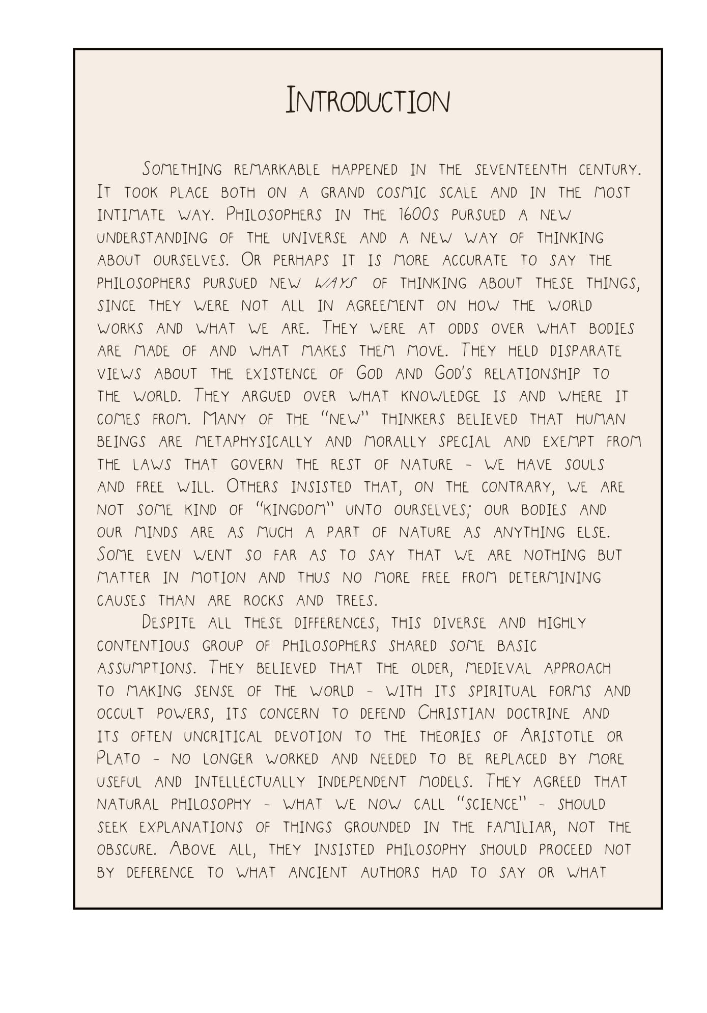 Read online Heretics!: The Wondrous (and Dangerous) Beginnings of Modern Philosophy comic -  Issue # TPB (Part 1) - 4