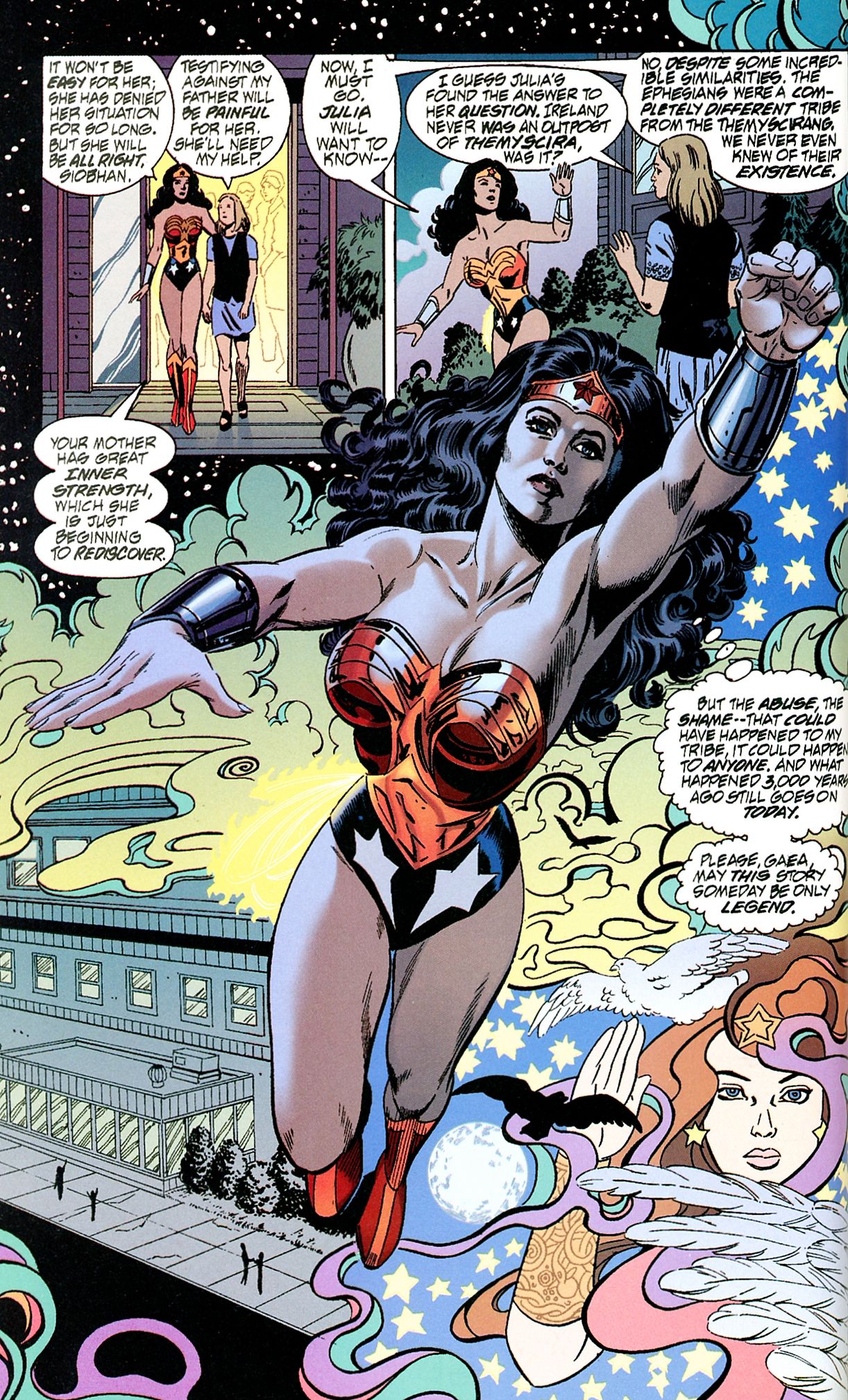 Read online Wonder Woman: The Once and Future Story comic -  Issue # Full - 50