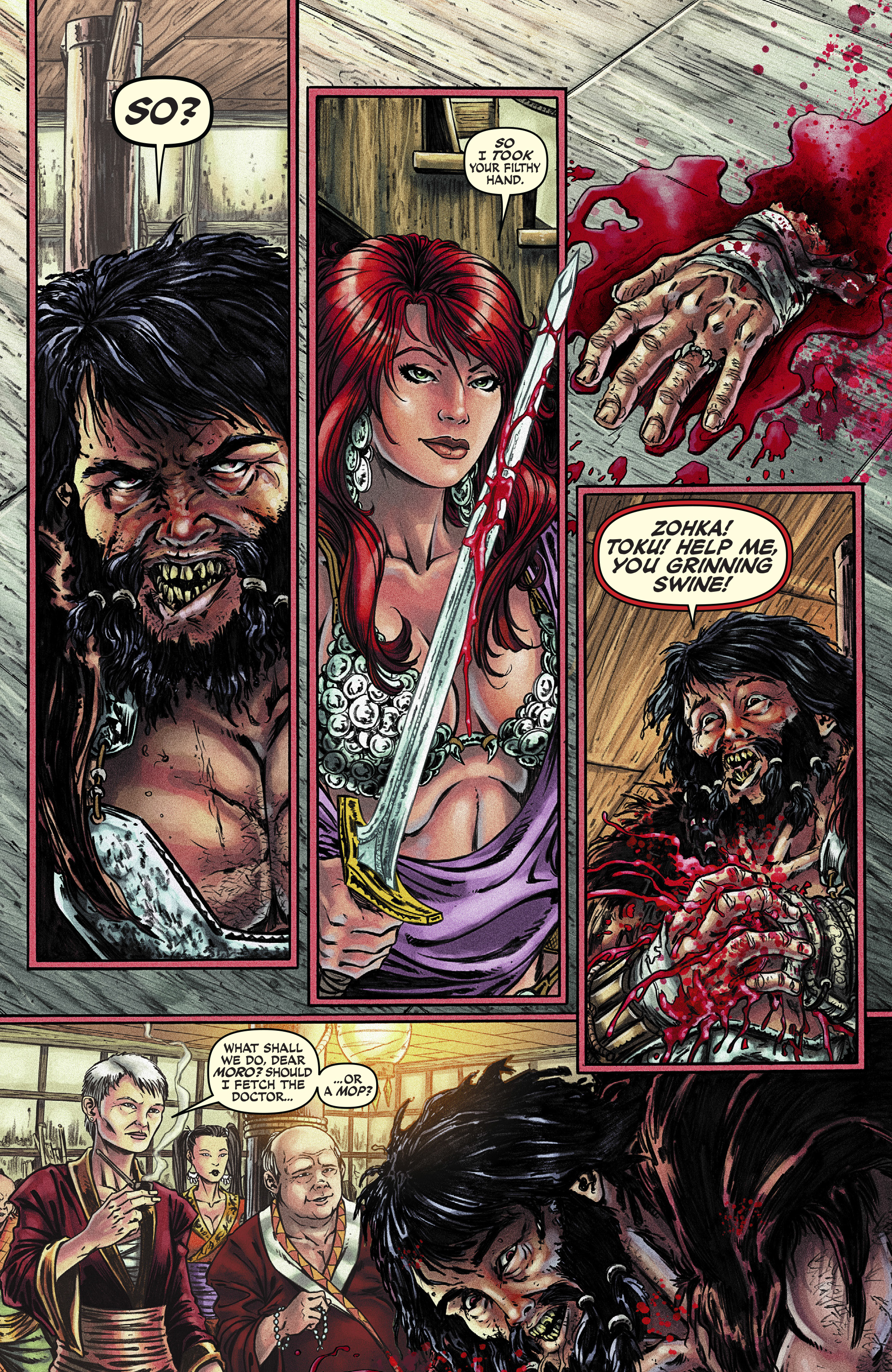 Read online Red Sonja Travels comic -  Issue # TPB 2 (Part 1) - 114
