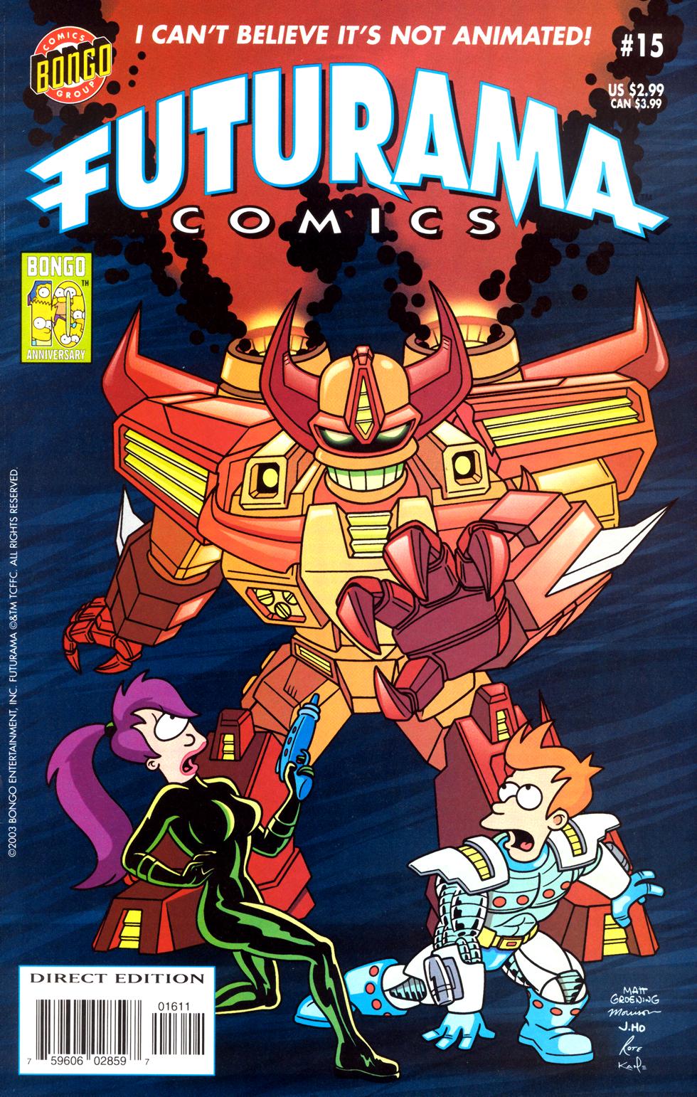 Read online Futurama Comics comic -  Issue #15 - 1