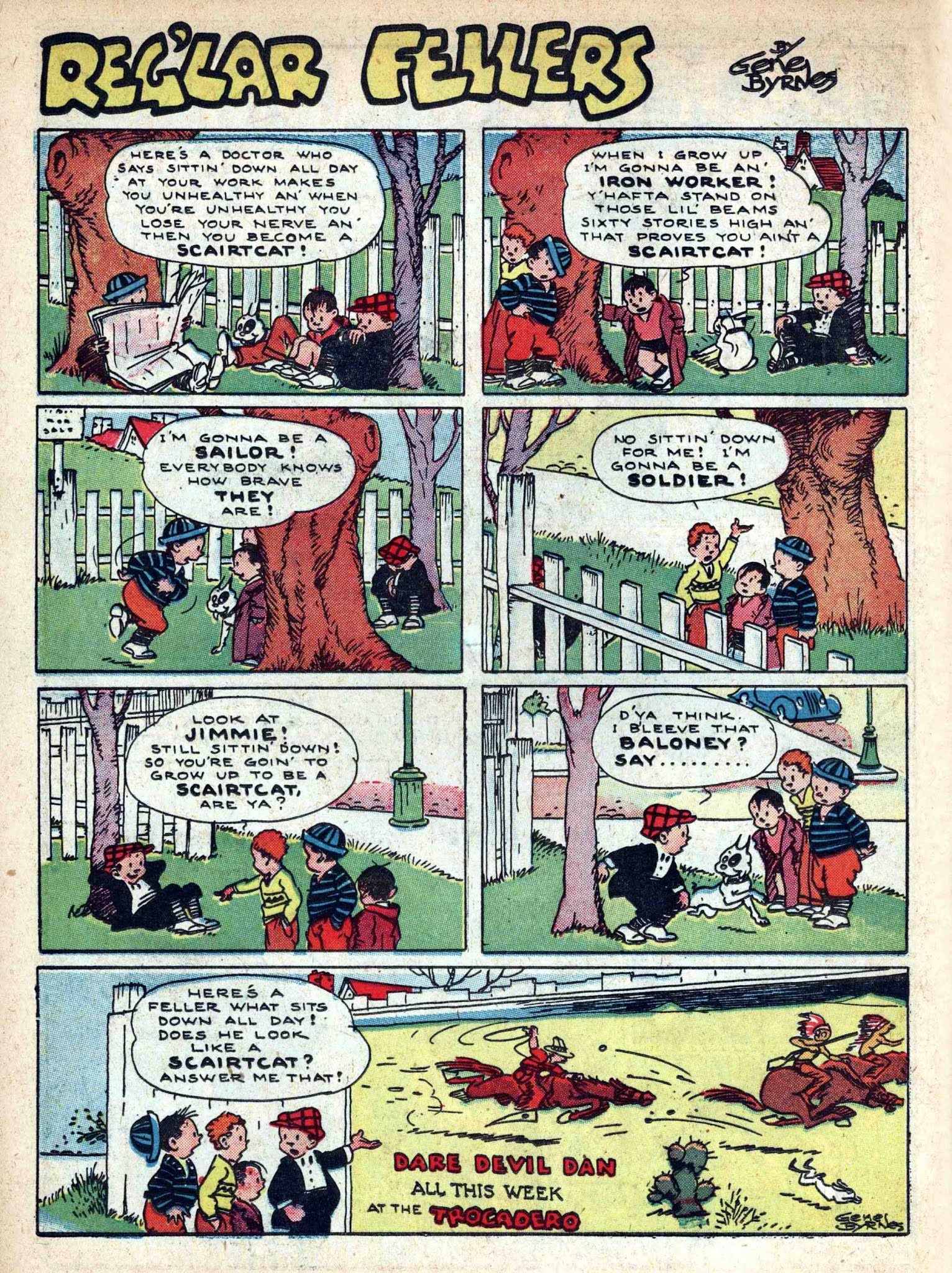 Read online Reg'lar Fellers Heroic Comics comic -  Issue #2 - 32