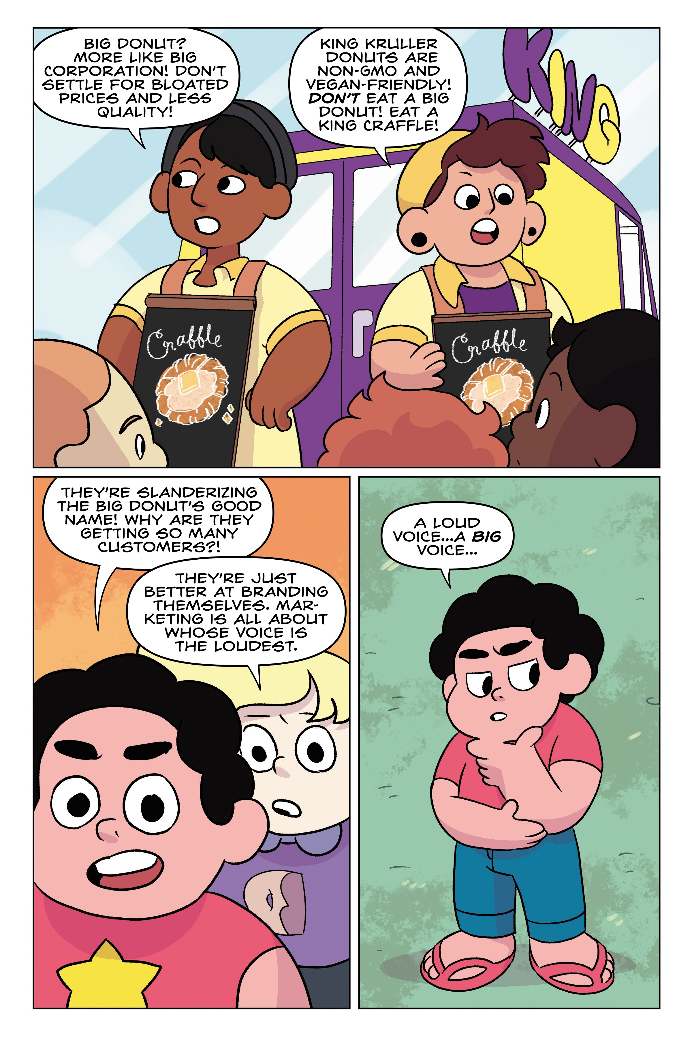 Read online Steven Universe: Ultimate Dough-Down comic -  Issue # TPB - 76