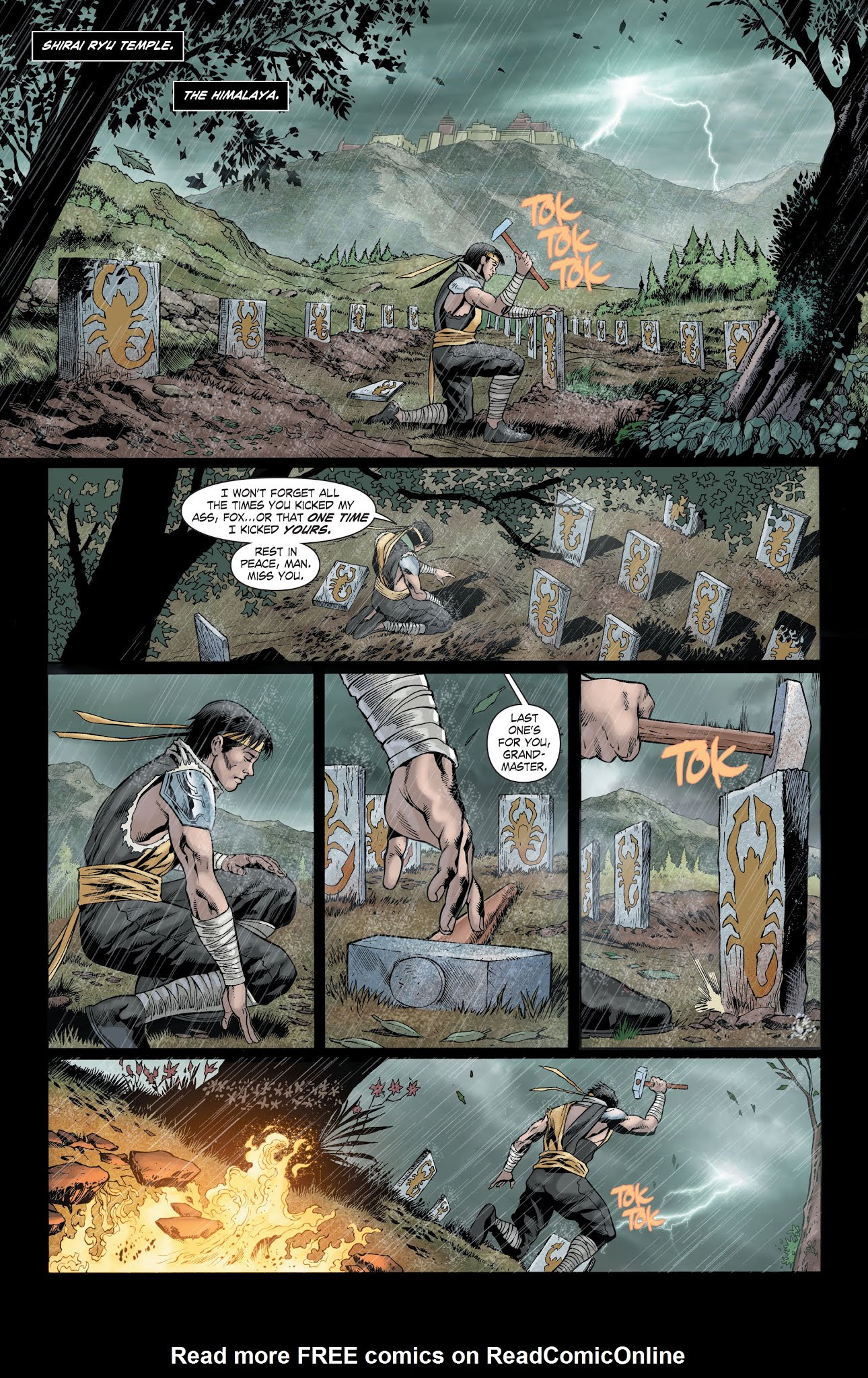Read online Mortal Kombat X [I] comic -  Issue # _TPB 3 - 101