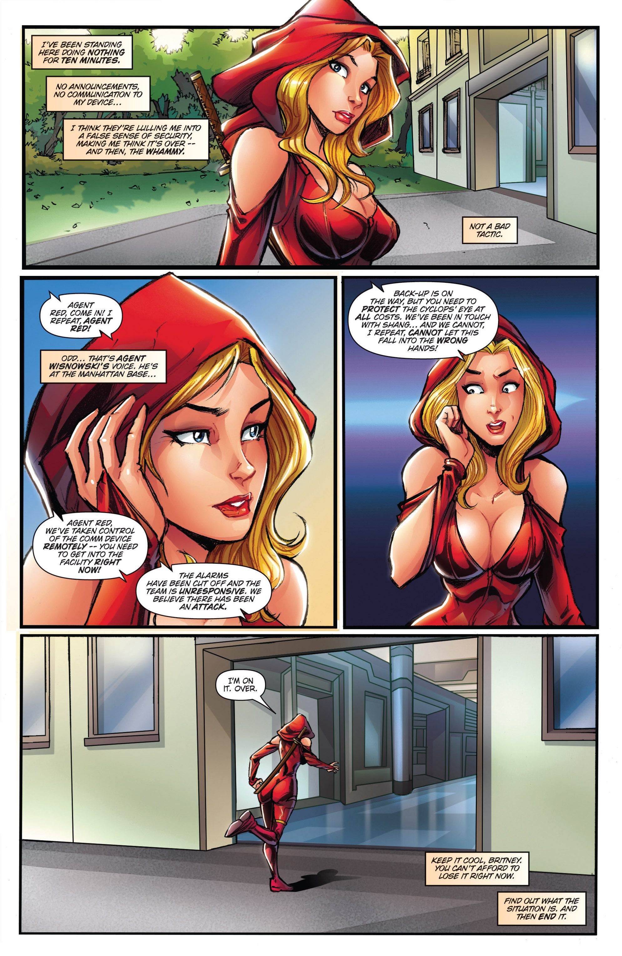 Read online Grimm Fairy Tales presents Code Red comic -  Issue # TPB - 24