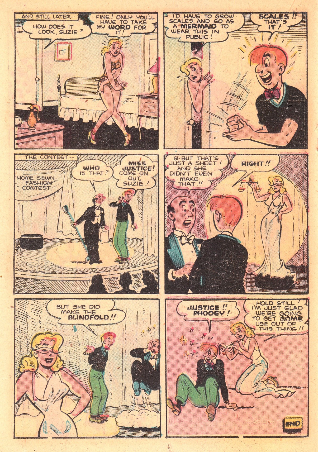 Read online Pep Comics comic -  Issue #93 - 26