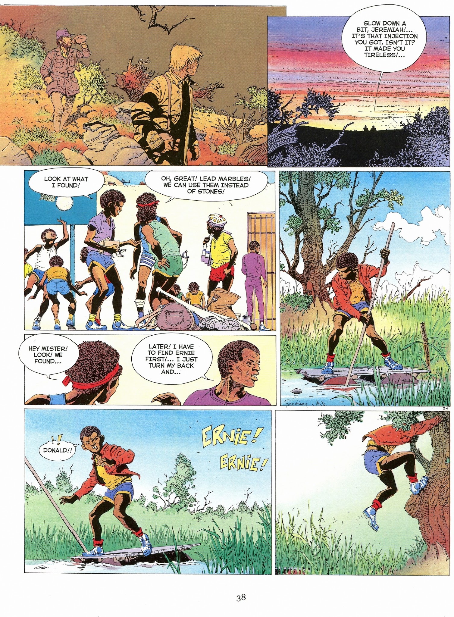 Read online Jeremiah by Hermann comic -  Issue # TPB 3 - 39