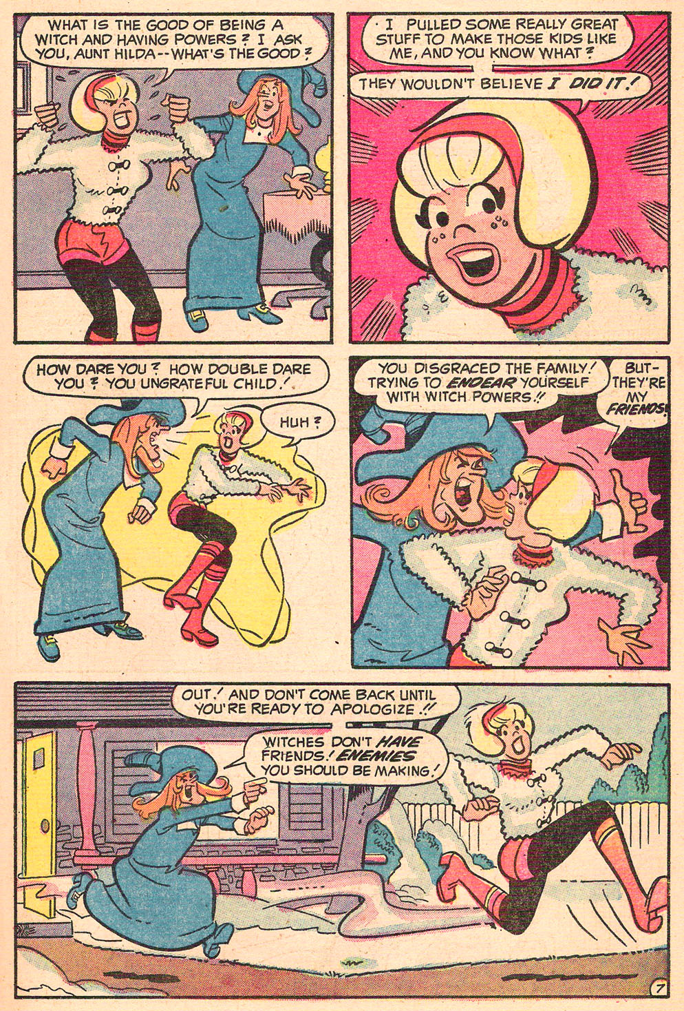 Read online Sabrina The Teenage Witch (1971) comic -  Issue #5 - 35