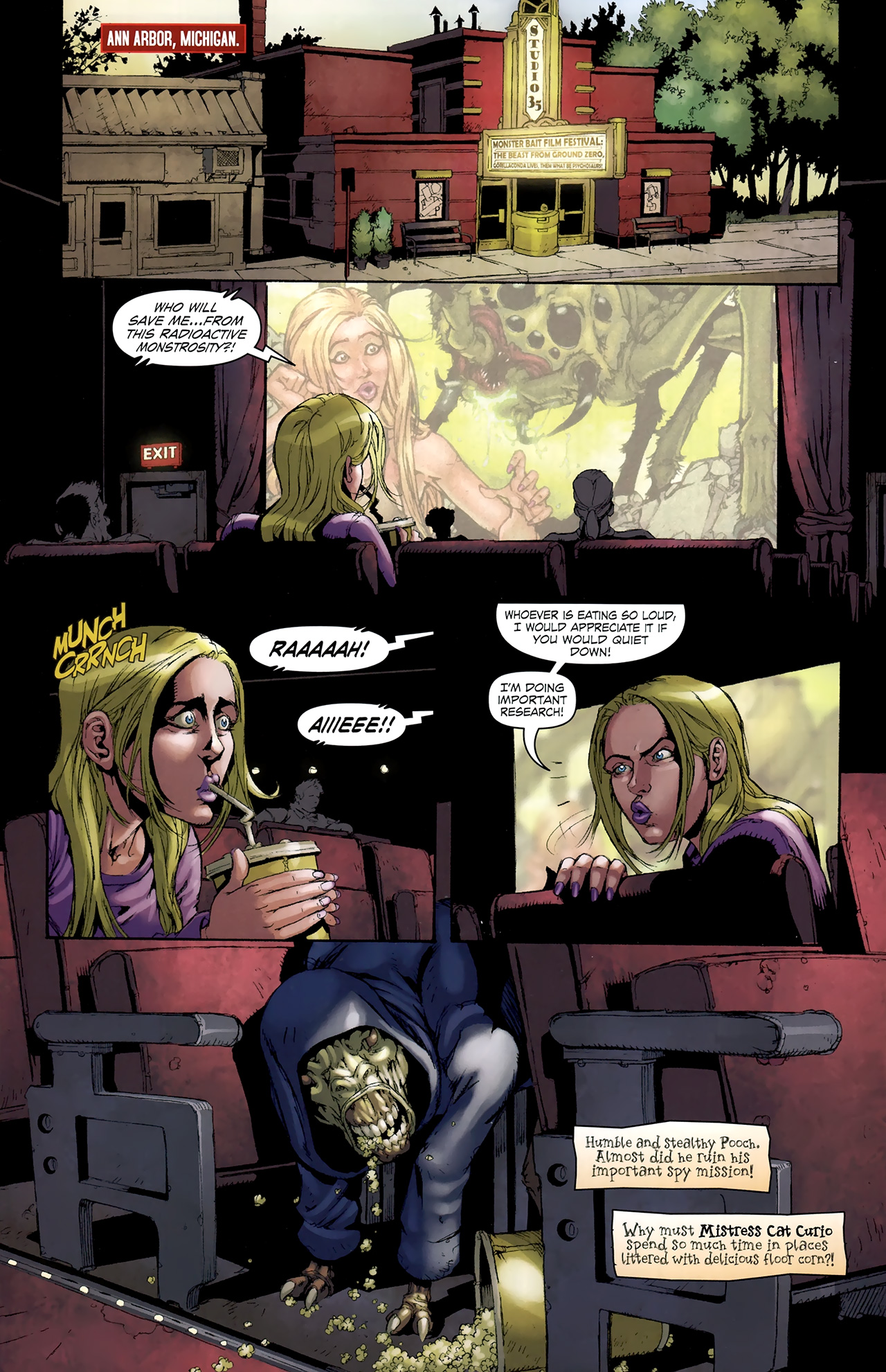 Read online Hack/Slash (2011) comic -  Issue #6 - 8
