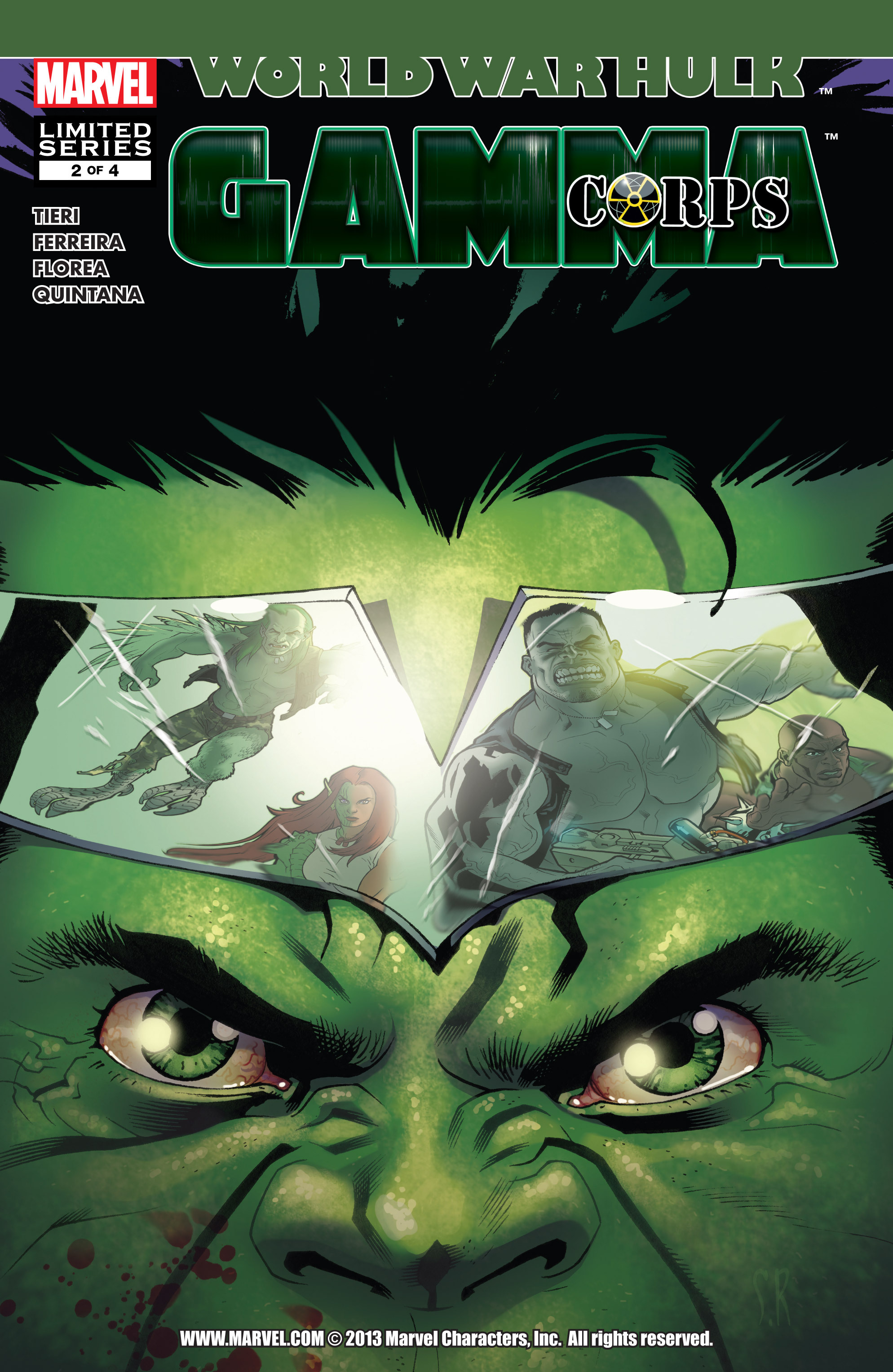 Read online World War Hulk: Gamma Corps comic -  Issue #2 - 1