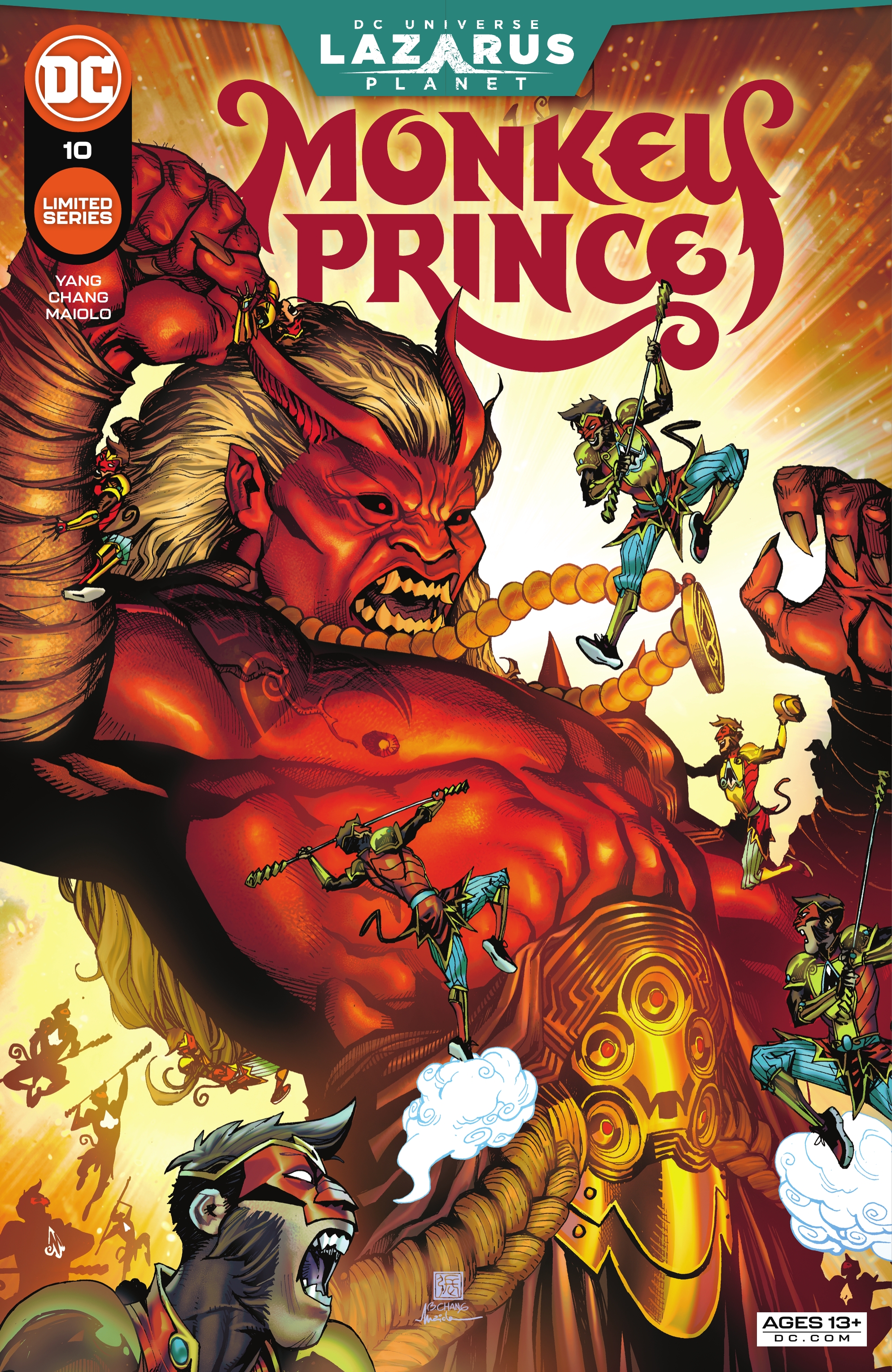Read online Monkey Prince comic -  Issue #10 - 1