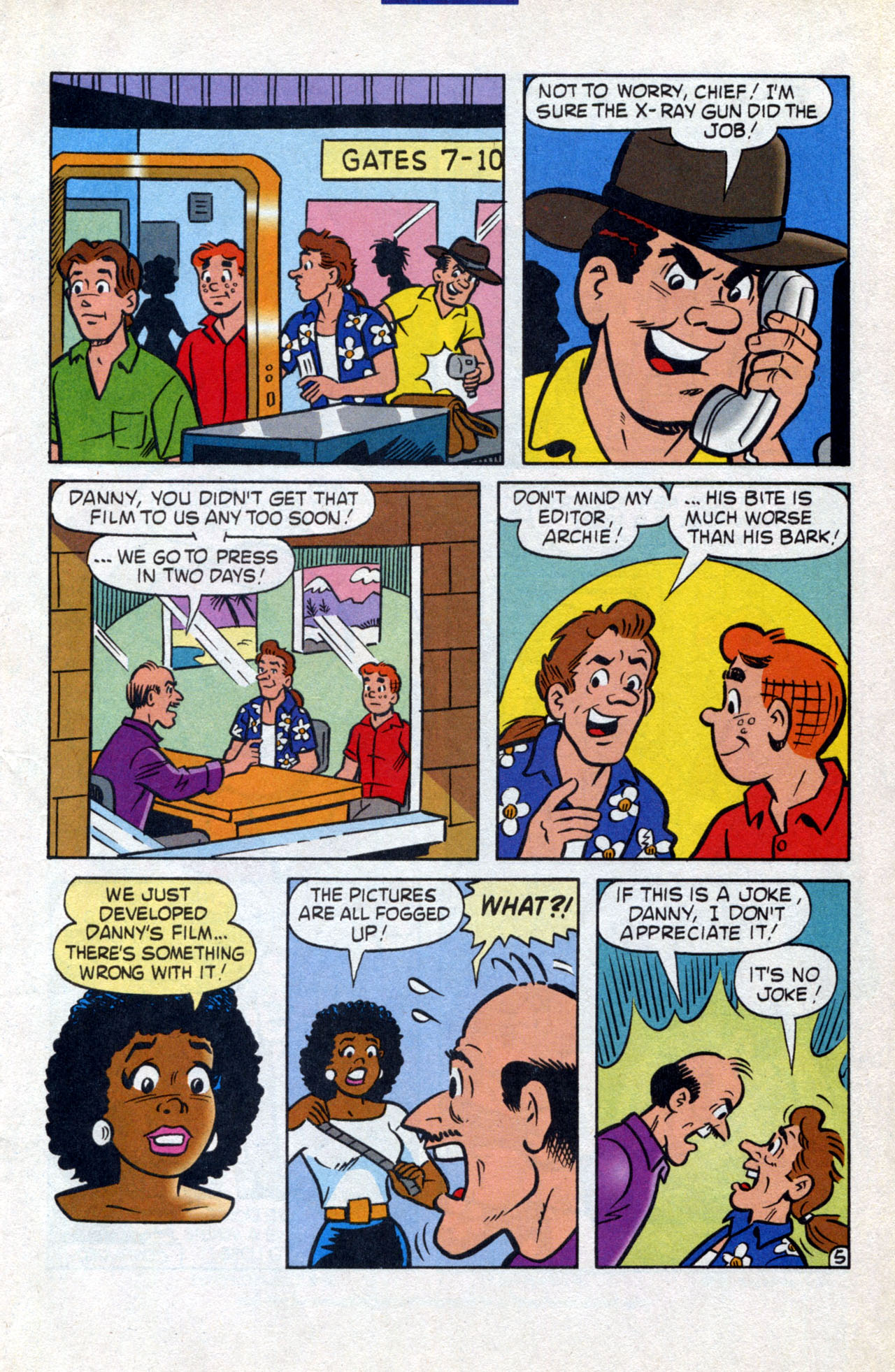 Read online Archie's Vacation Special comic -  Issue #4 - 7