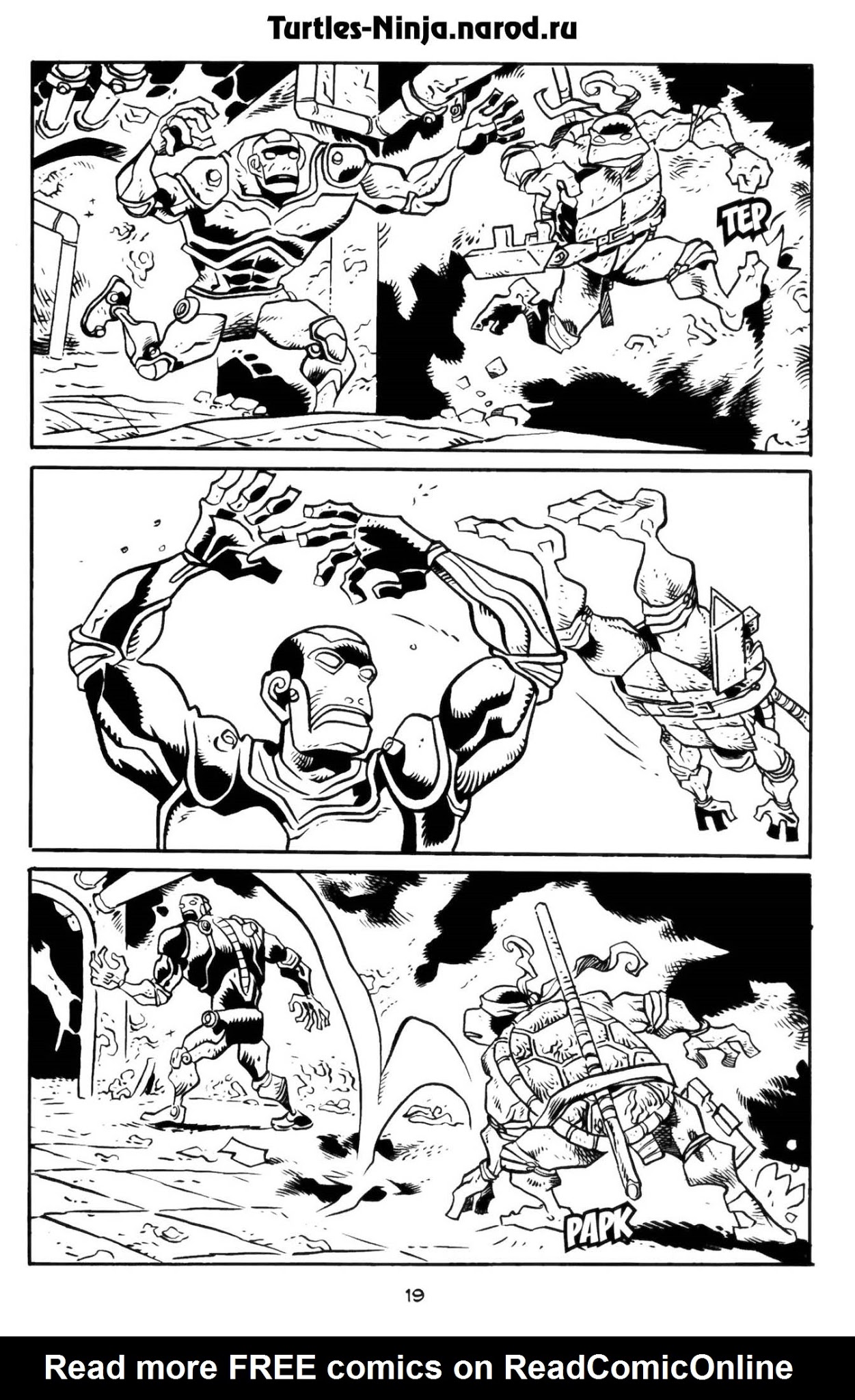 Read online Donatello The Brain Thief comic -  Issue #3 - 21