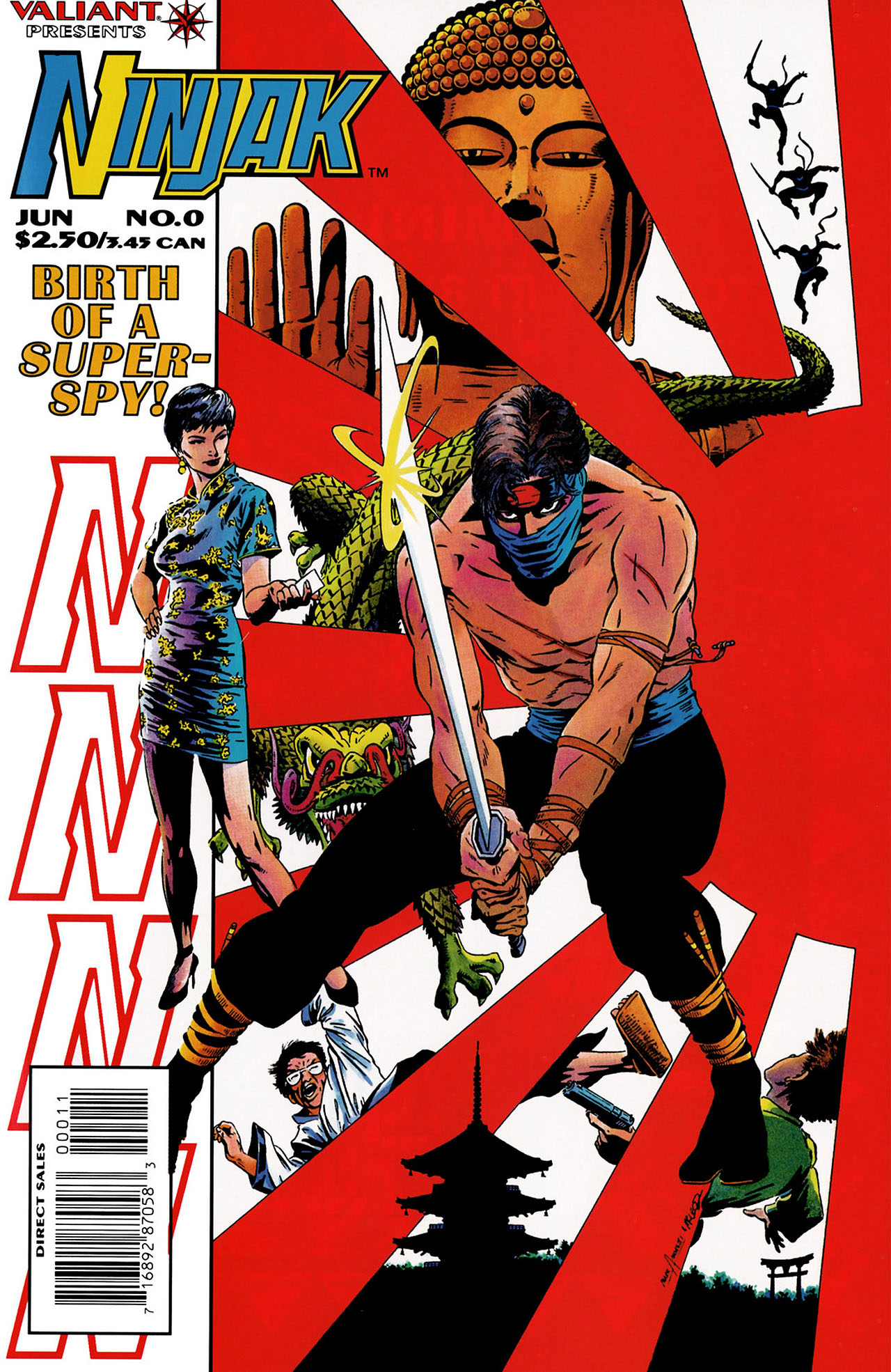 Read online Ninjak (1994) comic -  Issue #0 - 1