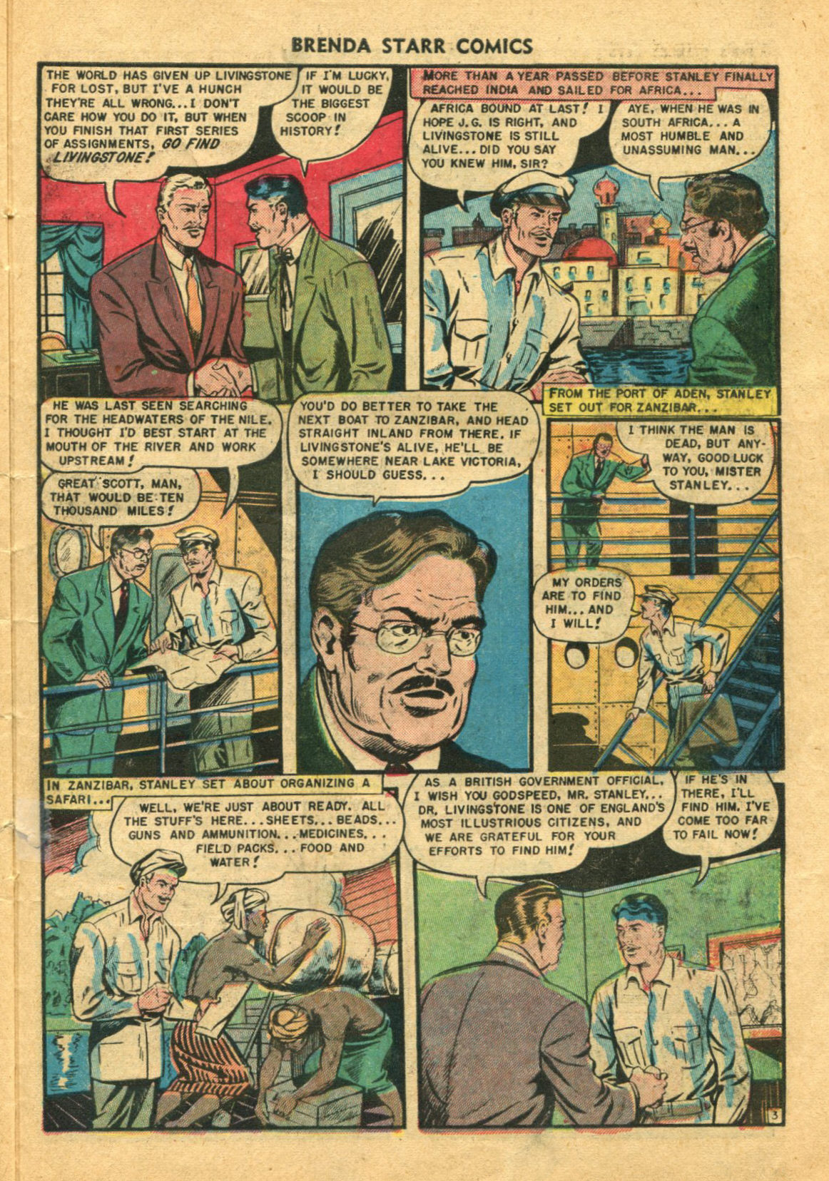 Read online Brenda Starr (1948) comic -  Issue #9 - 23
