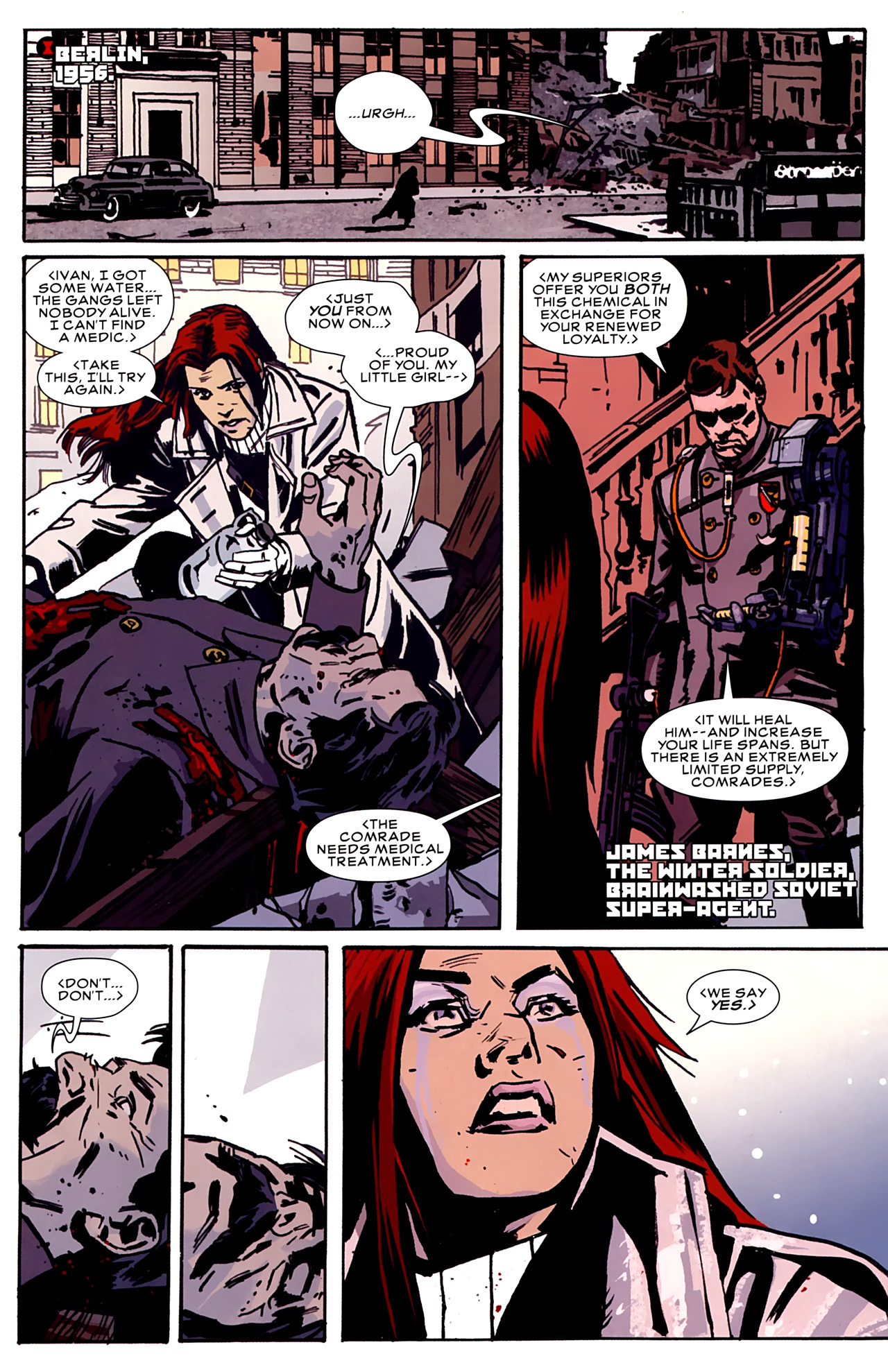 Read online Black Widow: Deadly Origin comic -  Issue #1 - 22