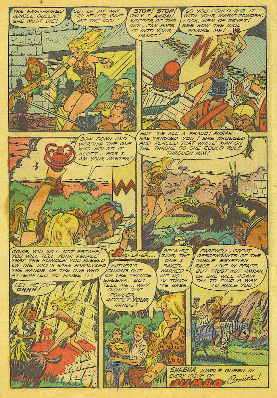 Read online Jumbo Comics comic -  Issue #130 - 12