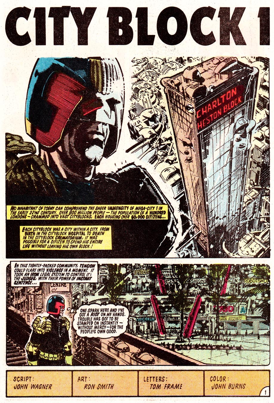 Read online Judge Dredd (1983) comic -  Issue #26 - 3
