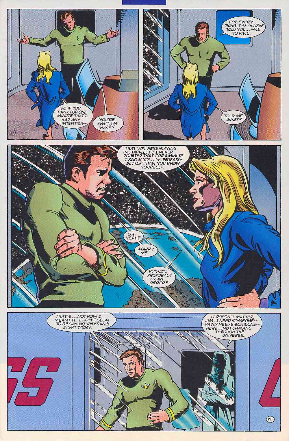 Read online Star Trek (1989) comic -  Issue #74 - 23