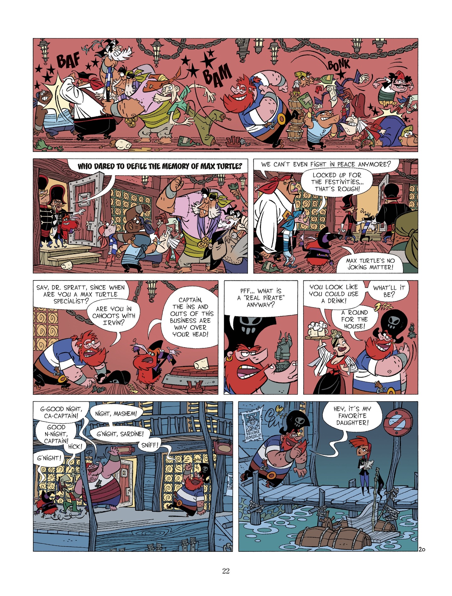 Read online Pirate Family comic -  Issue #2 - 22